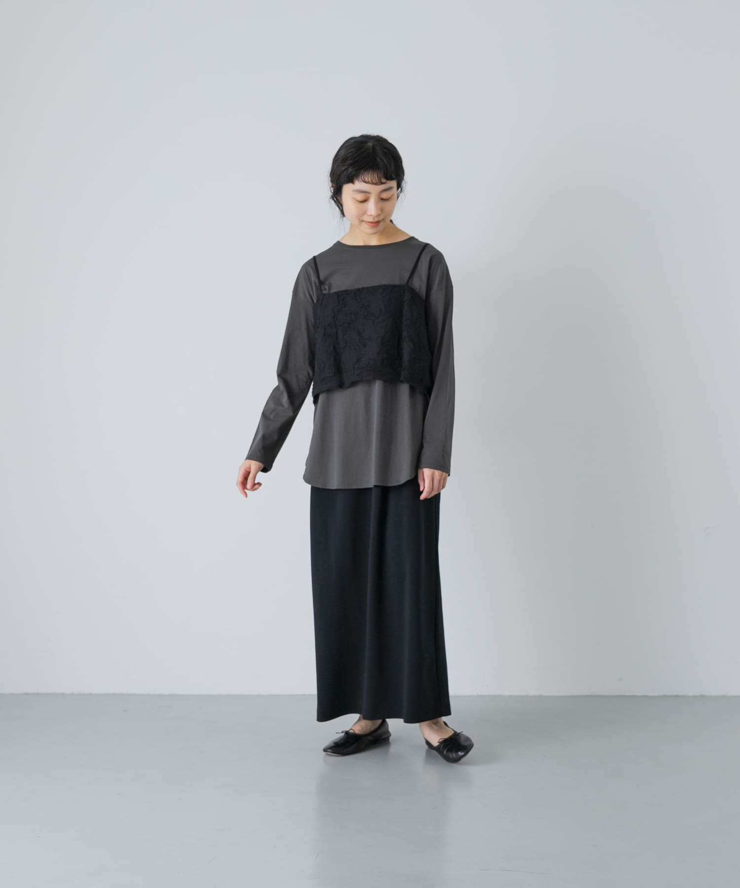 身長：162cm サイズ：Free