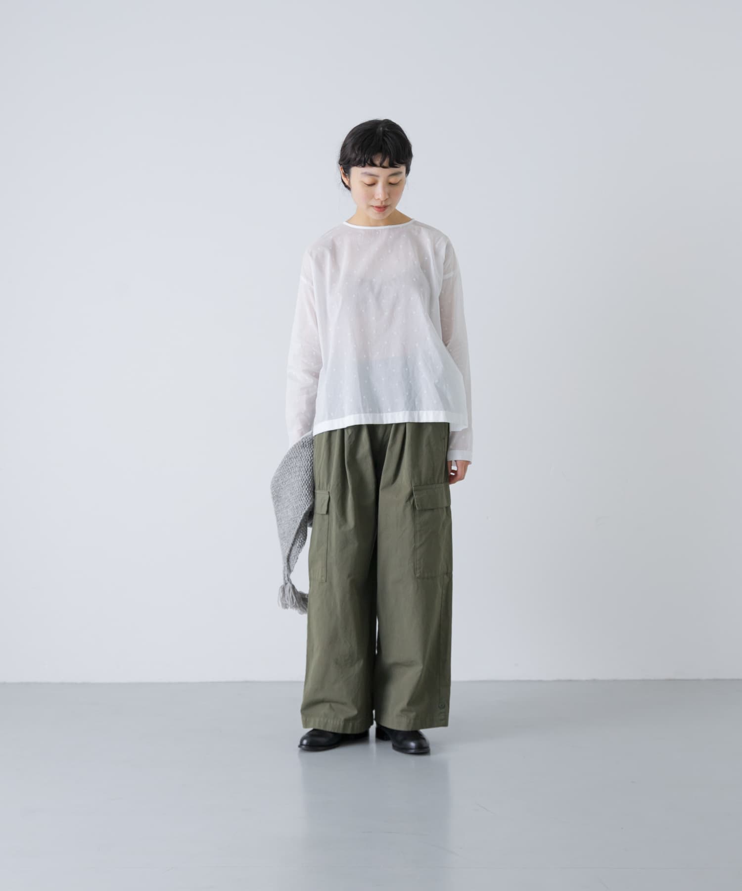 身長：162cm サイズ：Free