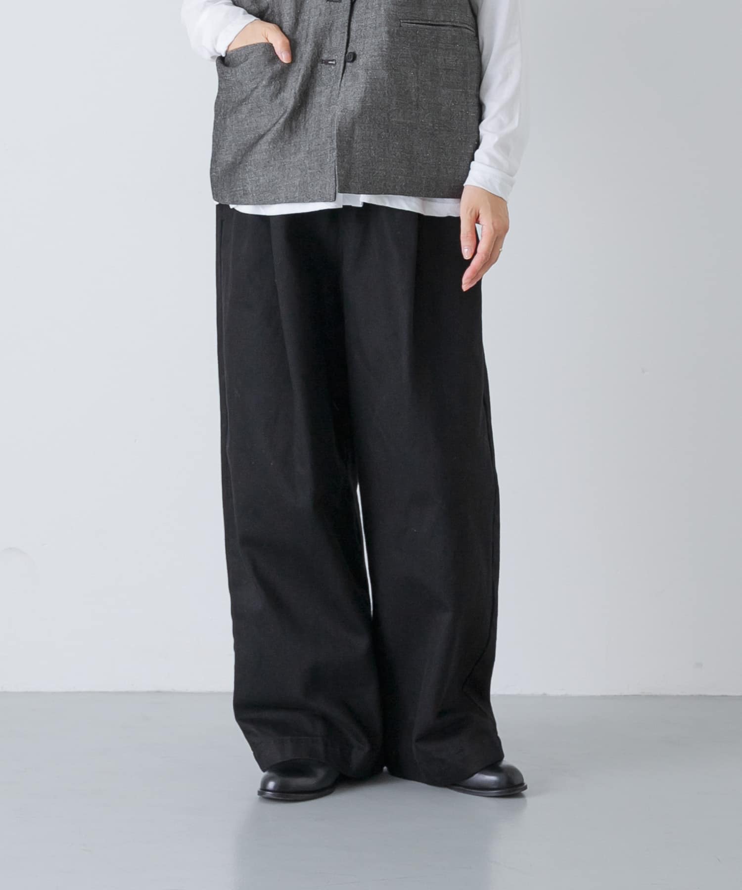 ヘビーツイルワイドパンツ