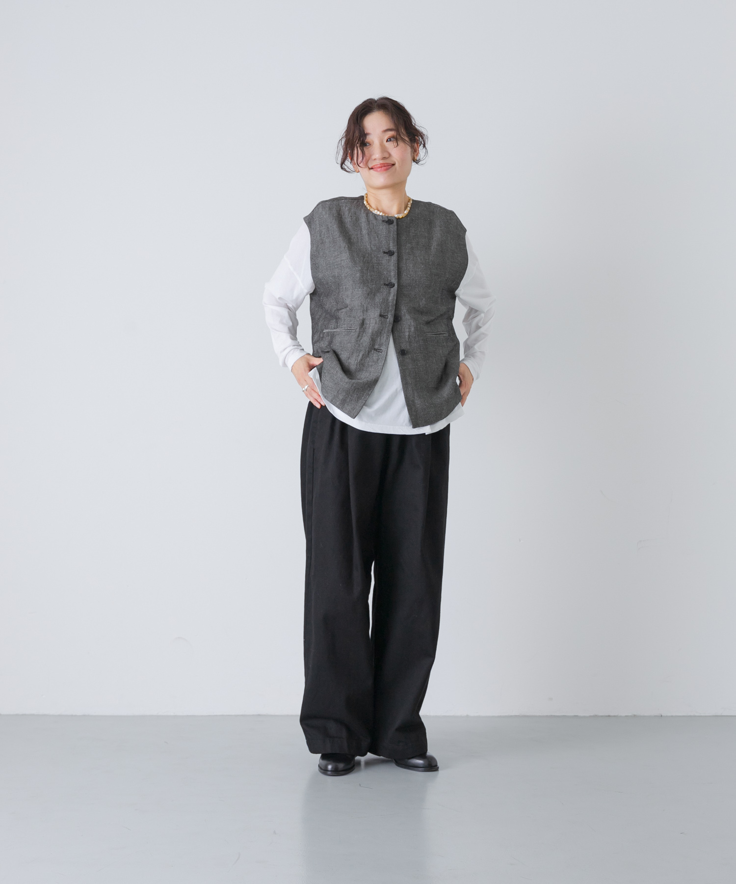 身長：163cm サイズ：Free