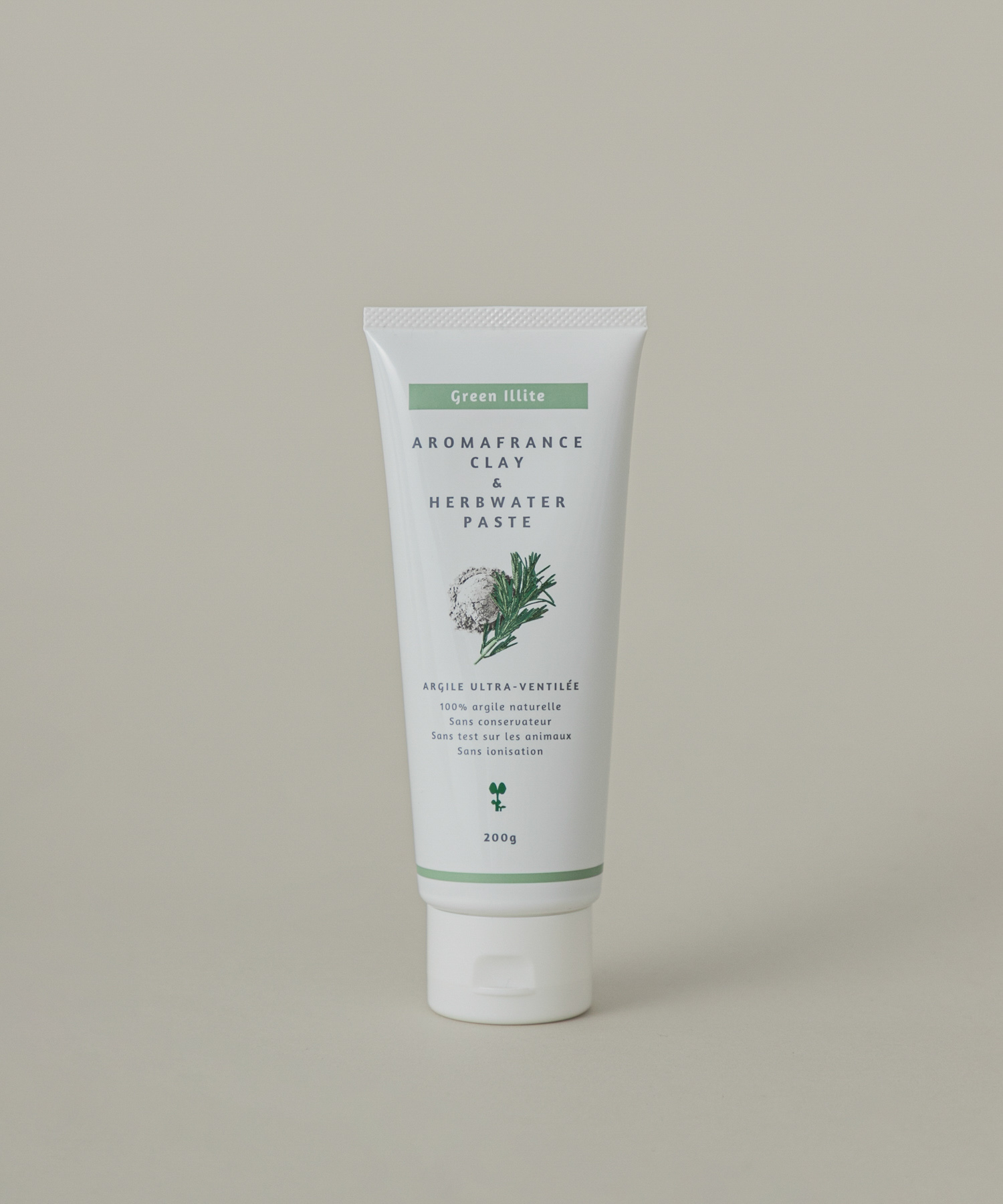 Aroma France　クレイ＆ハーブウォーターペースト 200g - 0