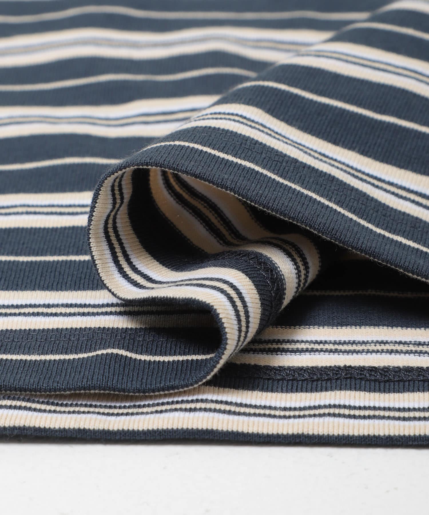 CHAMPION　LONG SLEEVE BORDER T-SHIRTS NAVY L