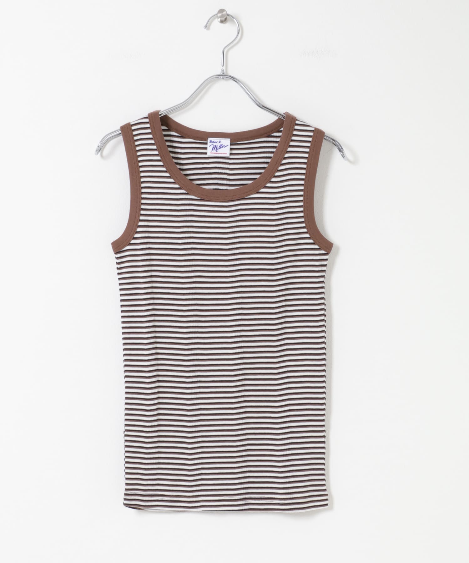 Miller　Panel ribbed tank top
