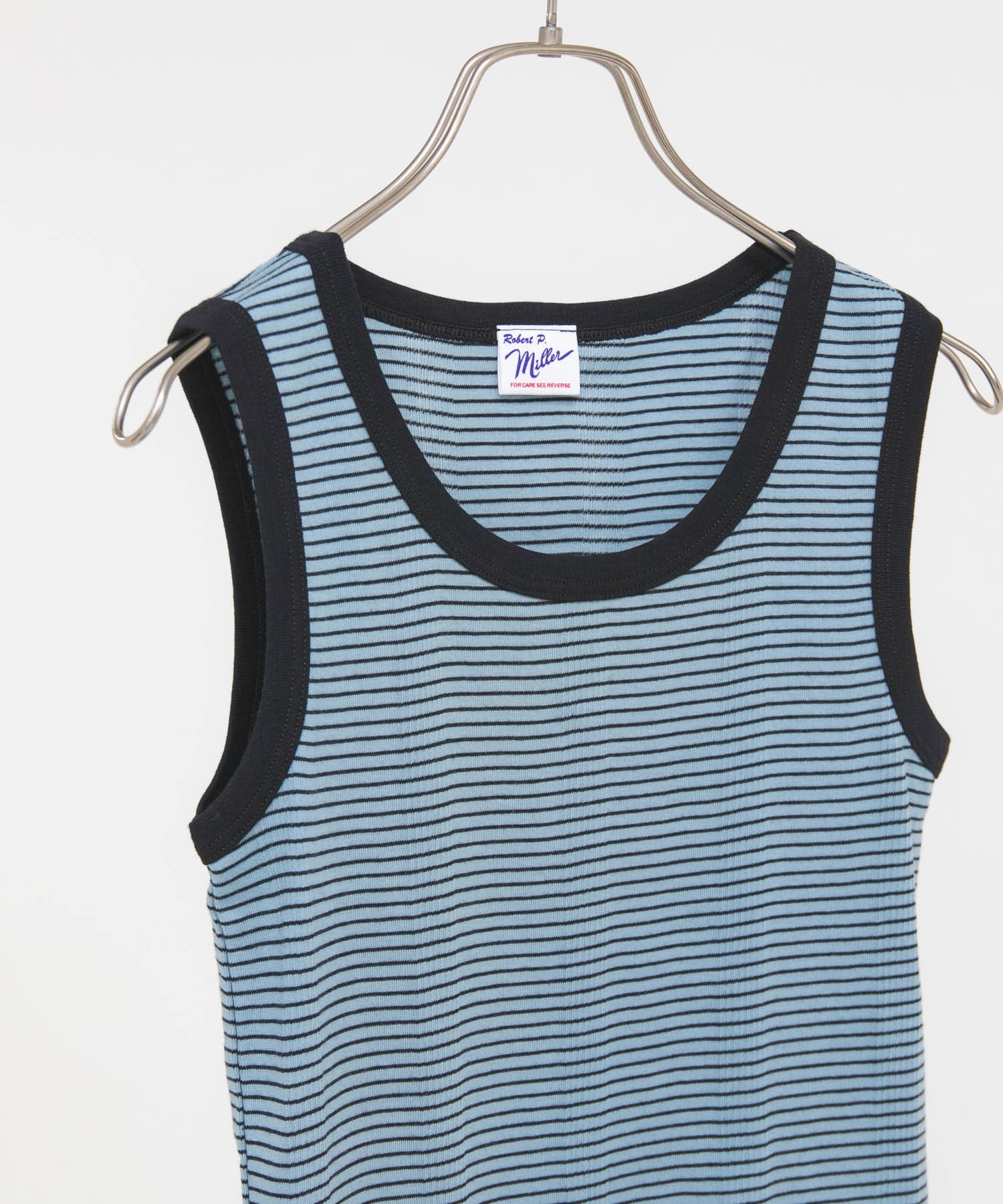 Miller　Panel ribbed tank top