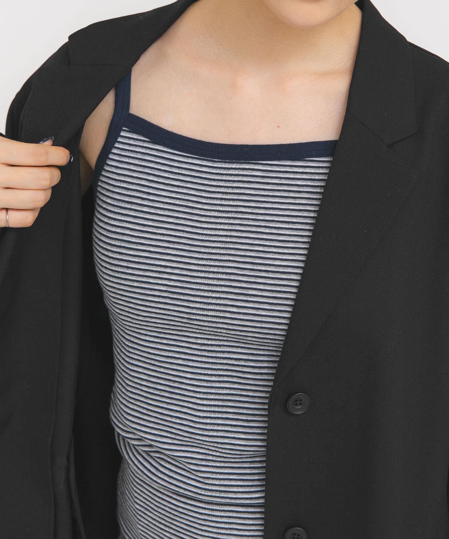 Miller　Panel ribbed camisole