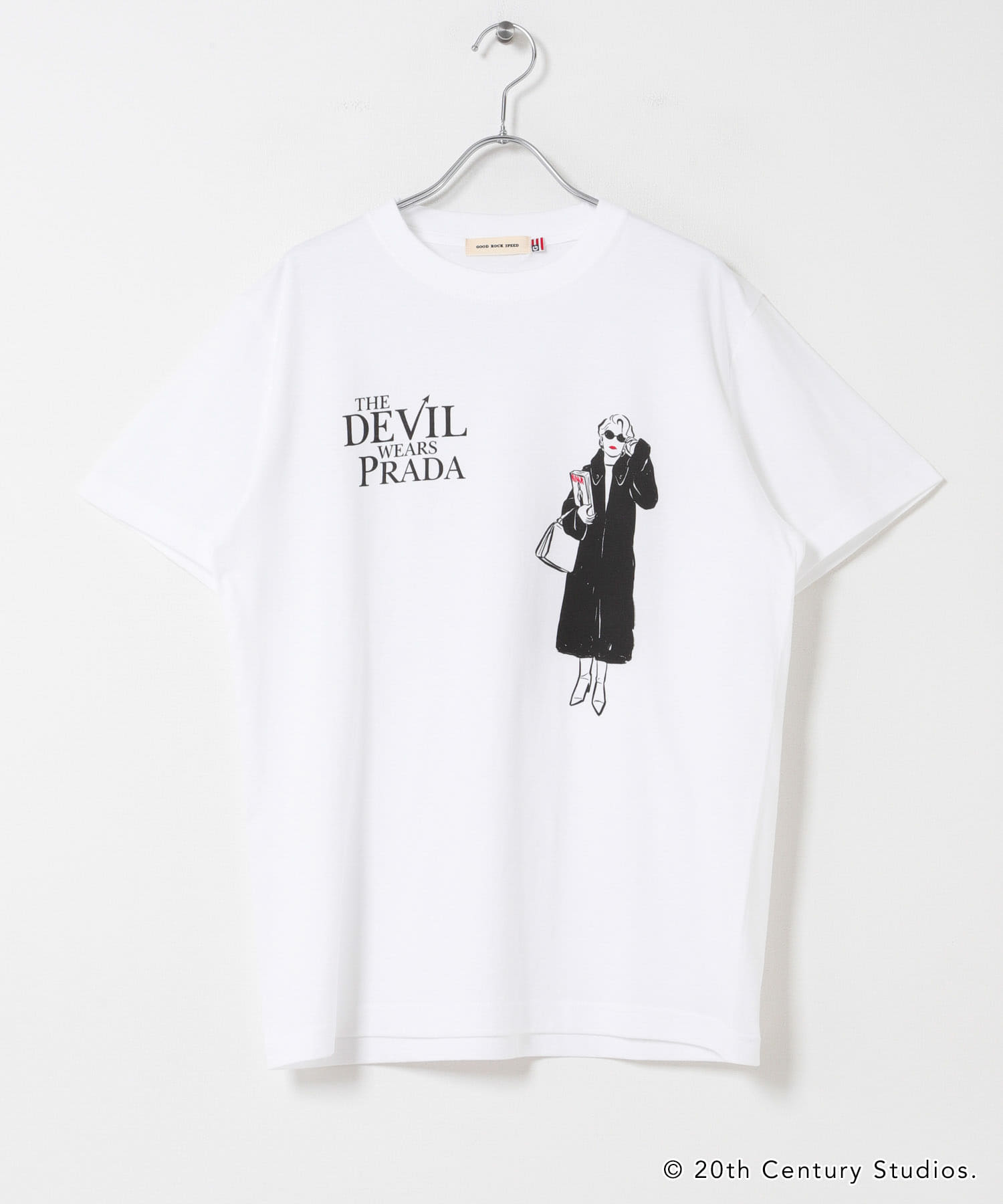 GOOD ROCK SPEED / THE DEVIL WEARS PRADA / TEE(Free WHITE