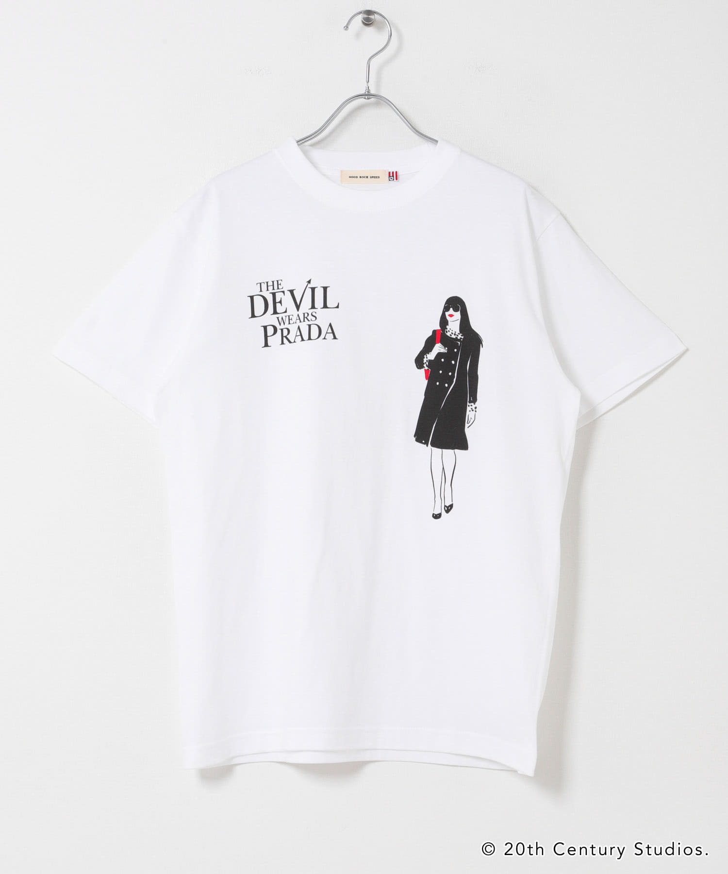 GOOD ROCK SPEED / THE DEVIL WEARS PRADA / TEE(Free WHITE