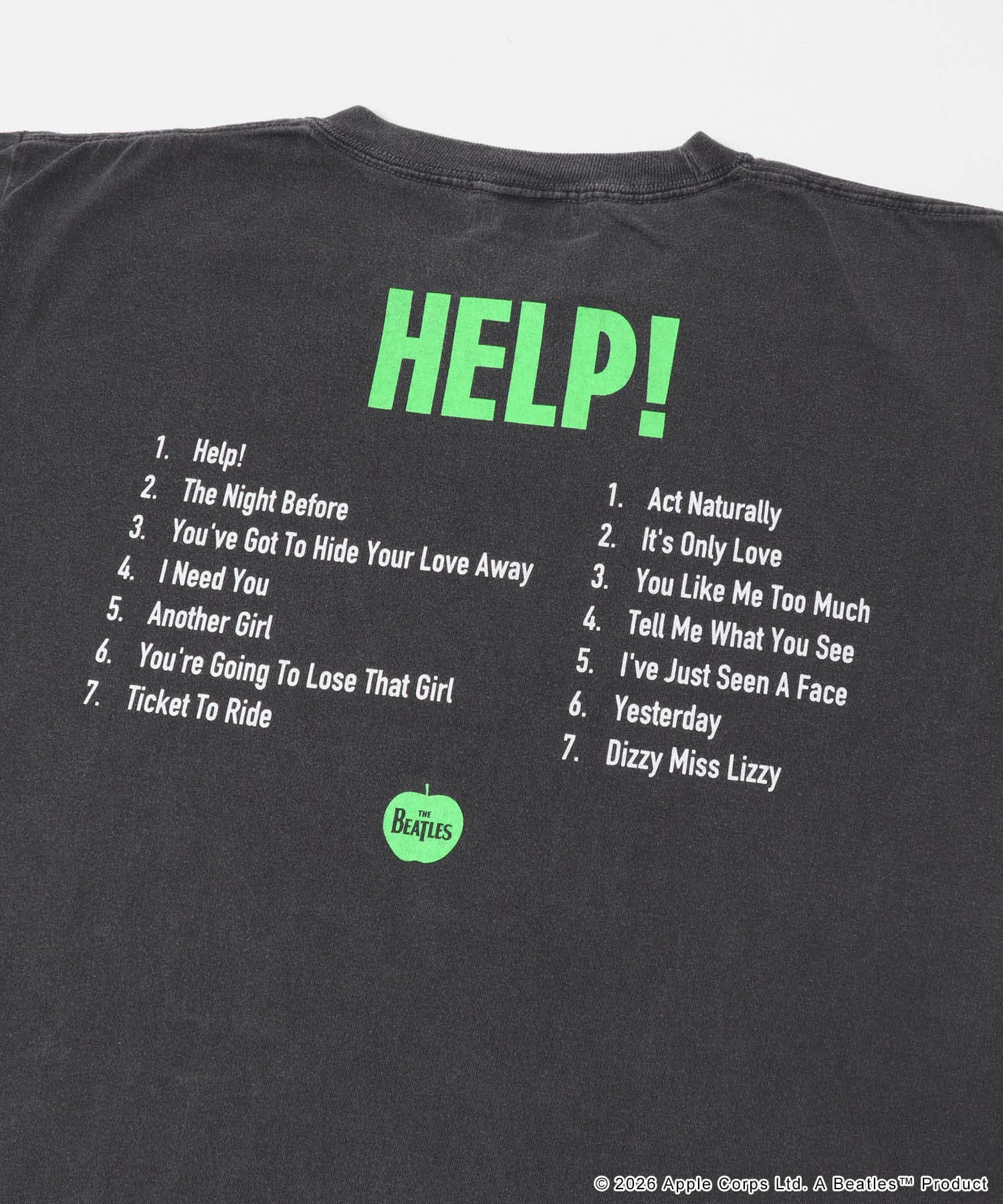 GOOD ROCK SPEED　HELP T-SHIRTS CHARCOAL Free