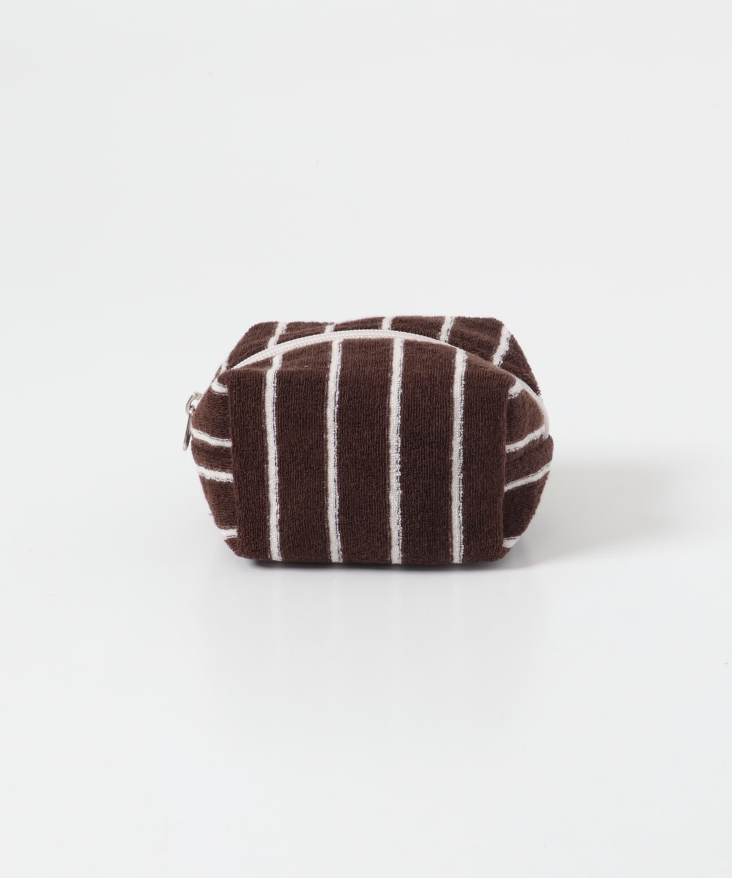 UNFOLD　Stripe terry pouch