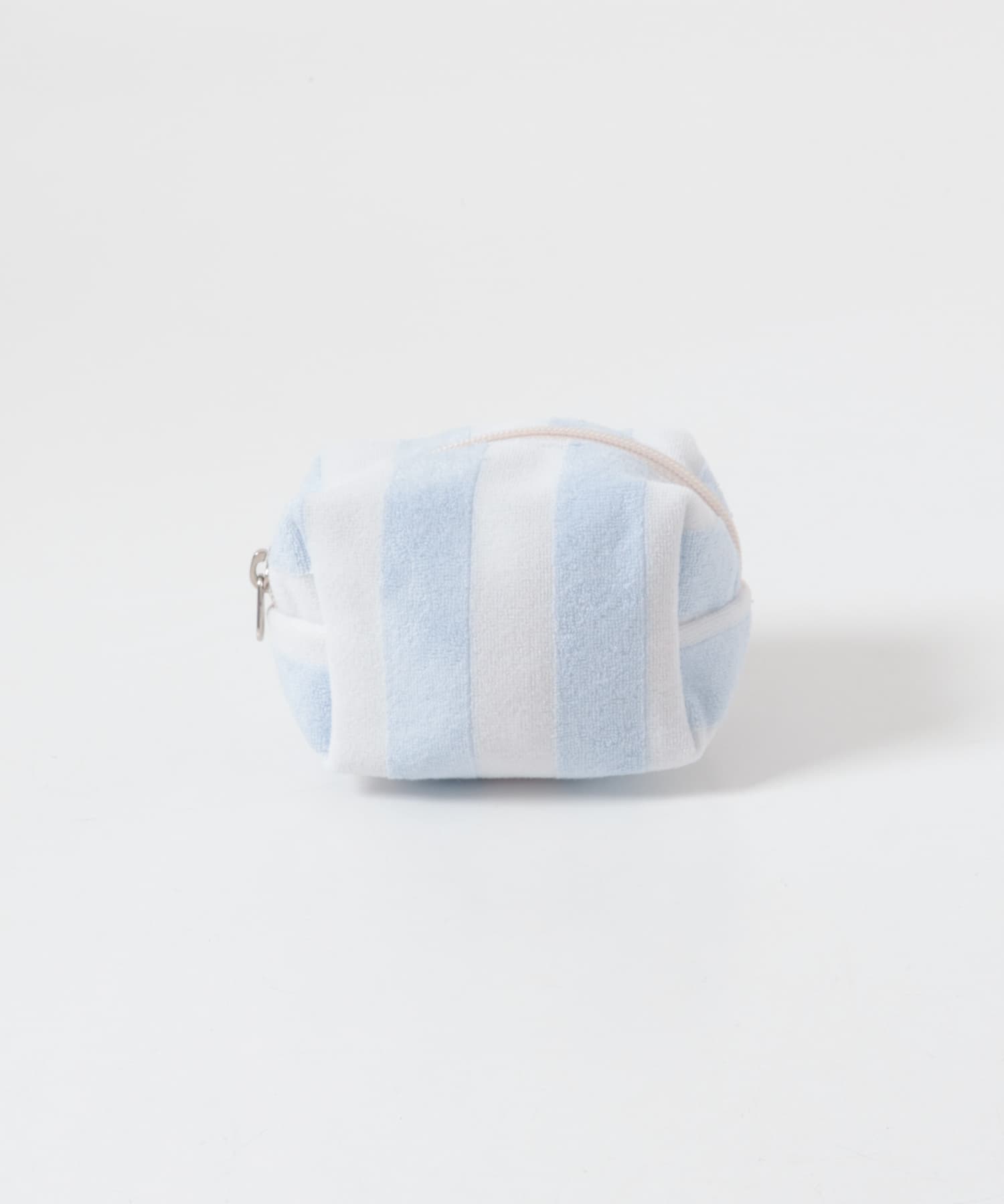 UNFOLD　Stripe terry pouch
