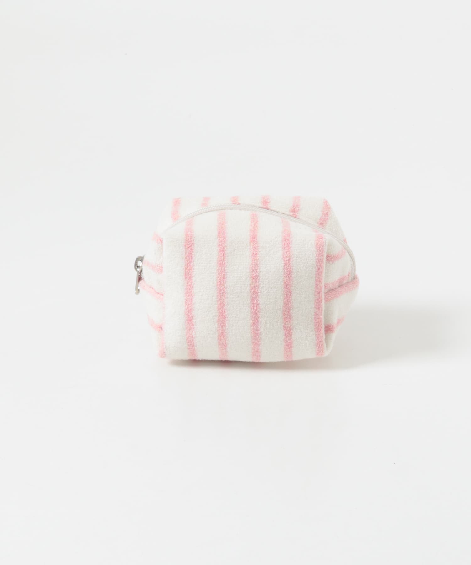 UNFOLD　Stripe terry pouch