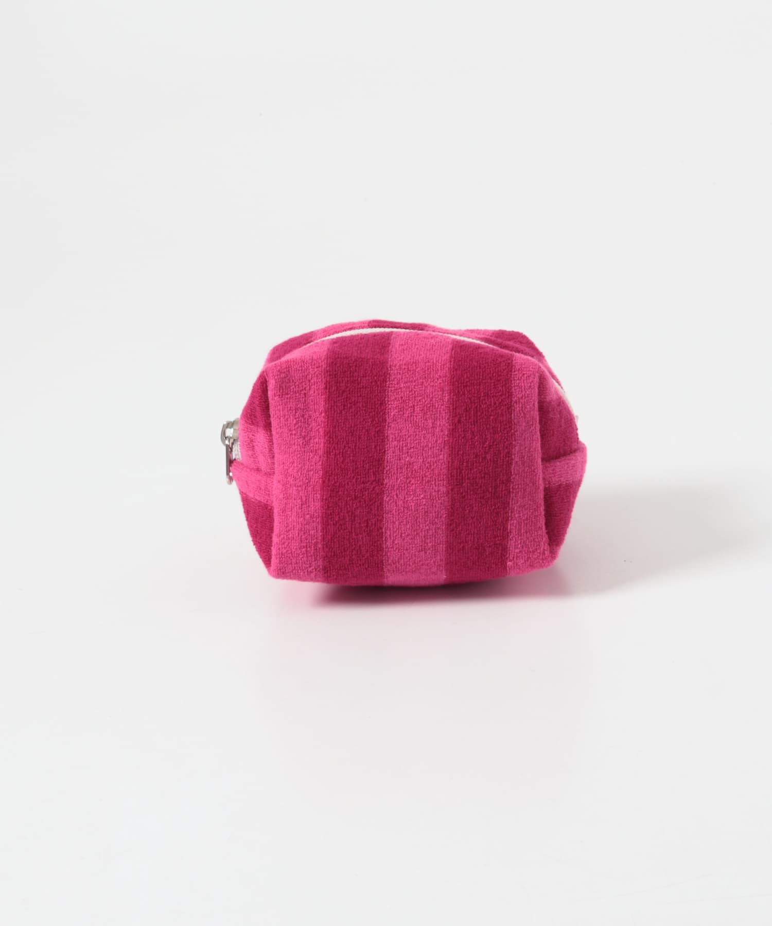 UNFOLD　Stripe terry pouch