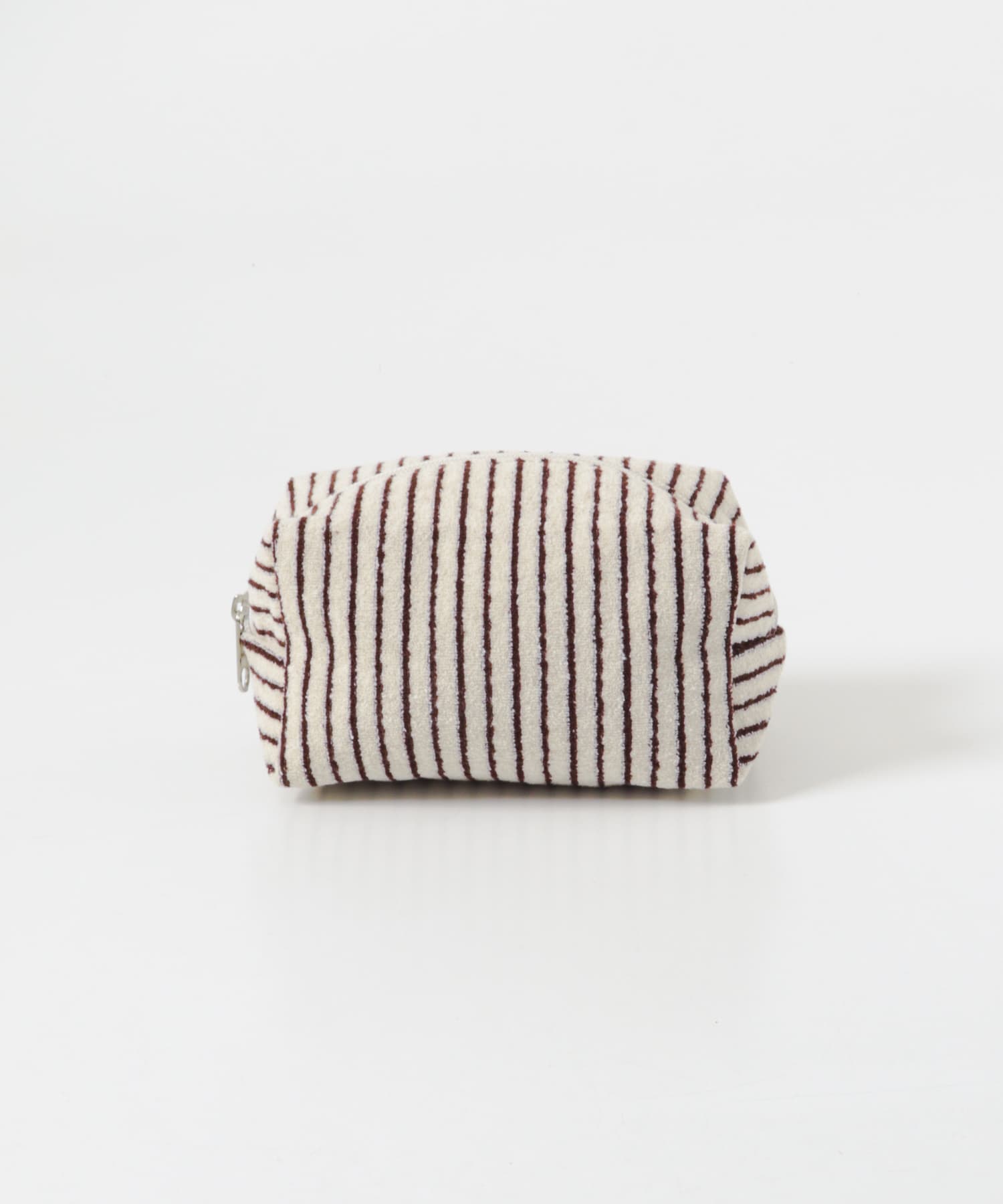 UNFOLD　Stripe terry pouch