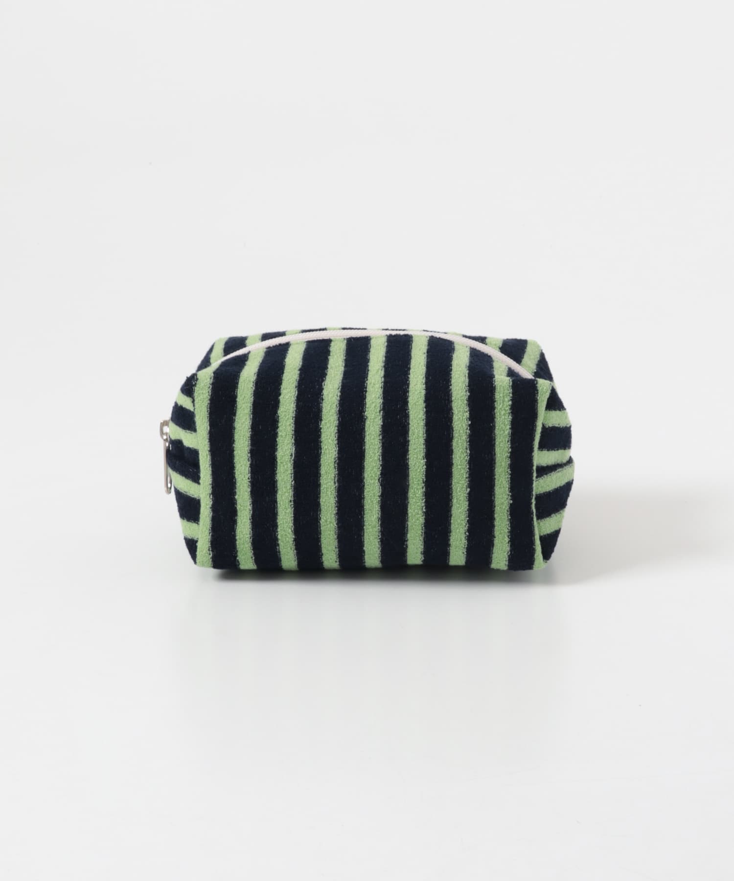 UNFOLD　Stripe terry pouch