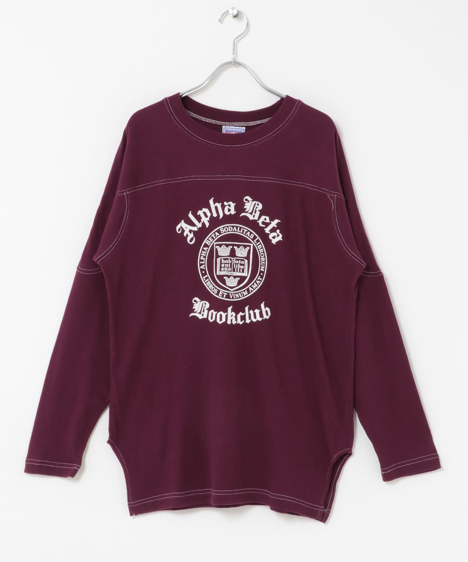 BOOK CLUB　AlphaBetaBOOKclub Long-Sleeve TEE