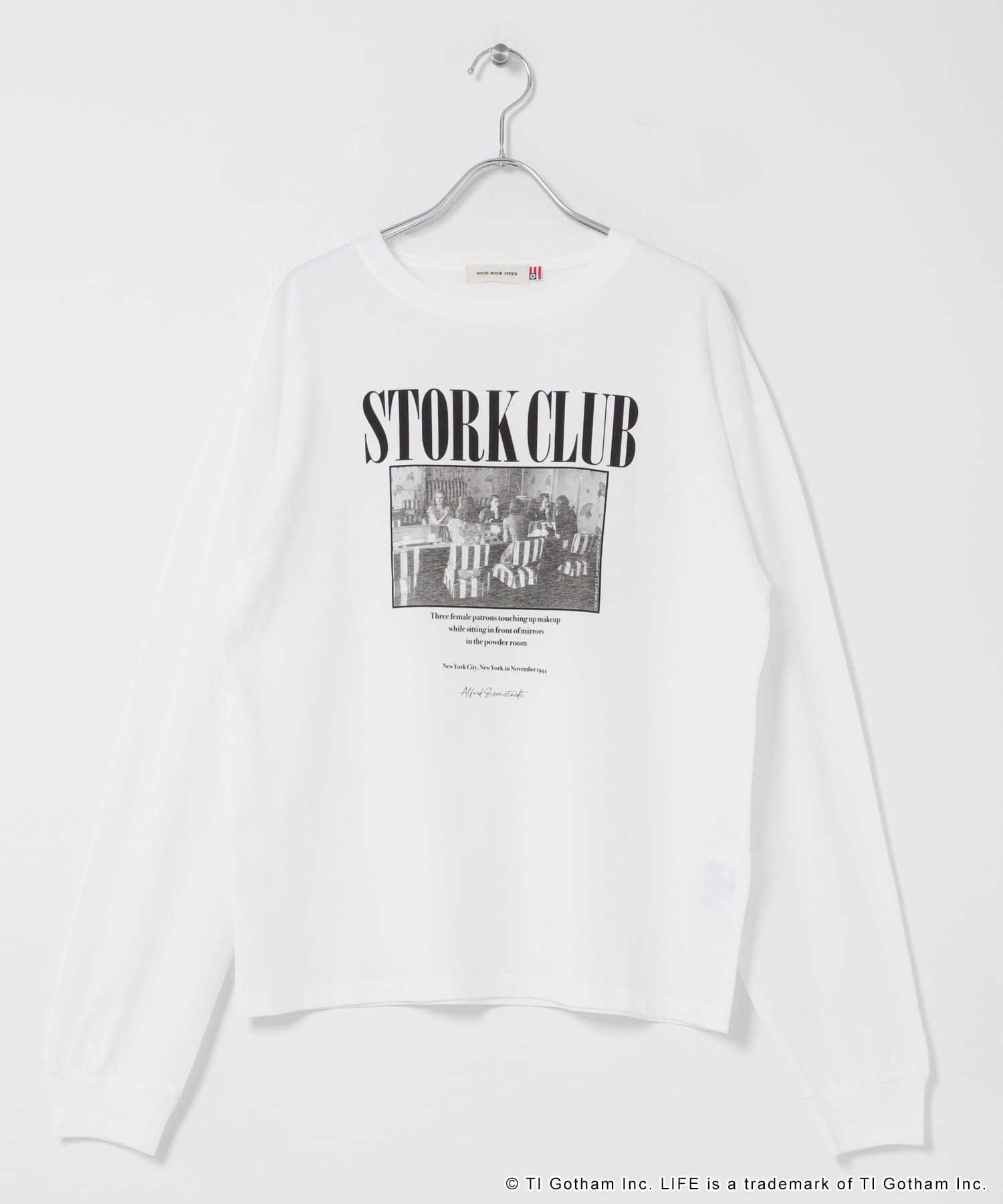 GOOD ROCK SPEED LIFE LONG-SLEEVE SHIRTS(Free White): トップス
