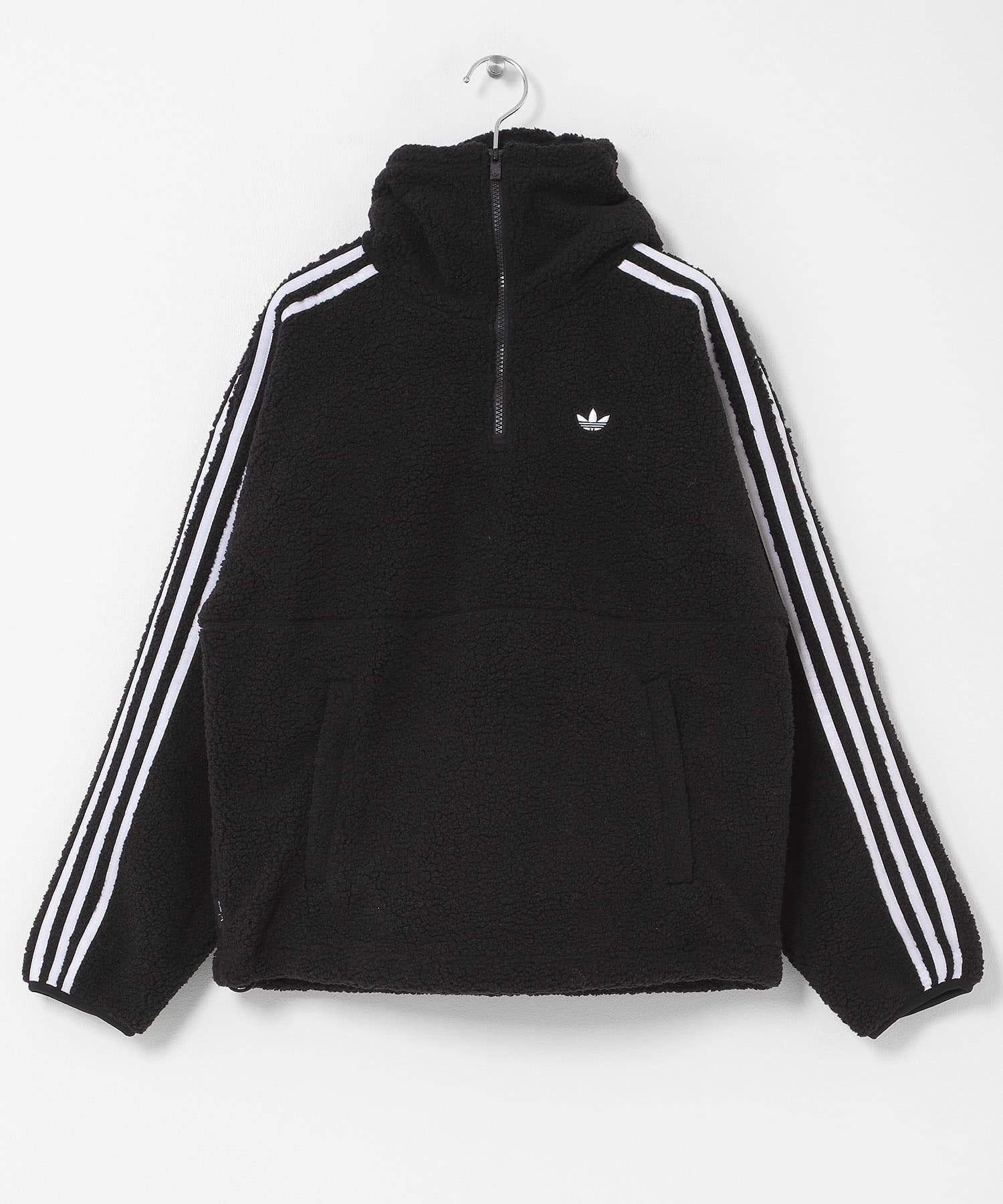 adidas　HOODED FLE JACKET