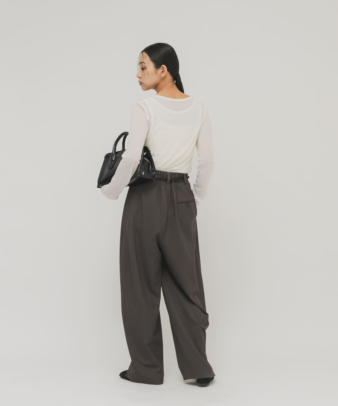 身長 : 163cm サイズ : one