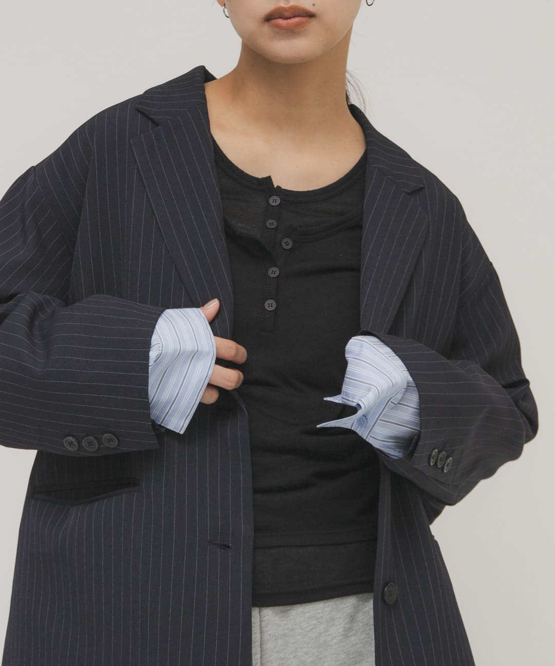 身長 : 163cm サイズ : one