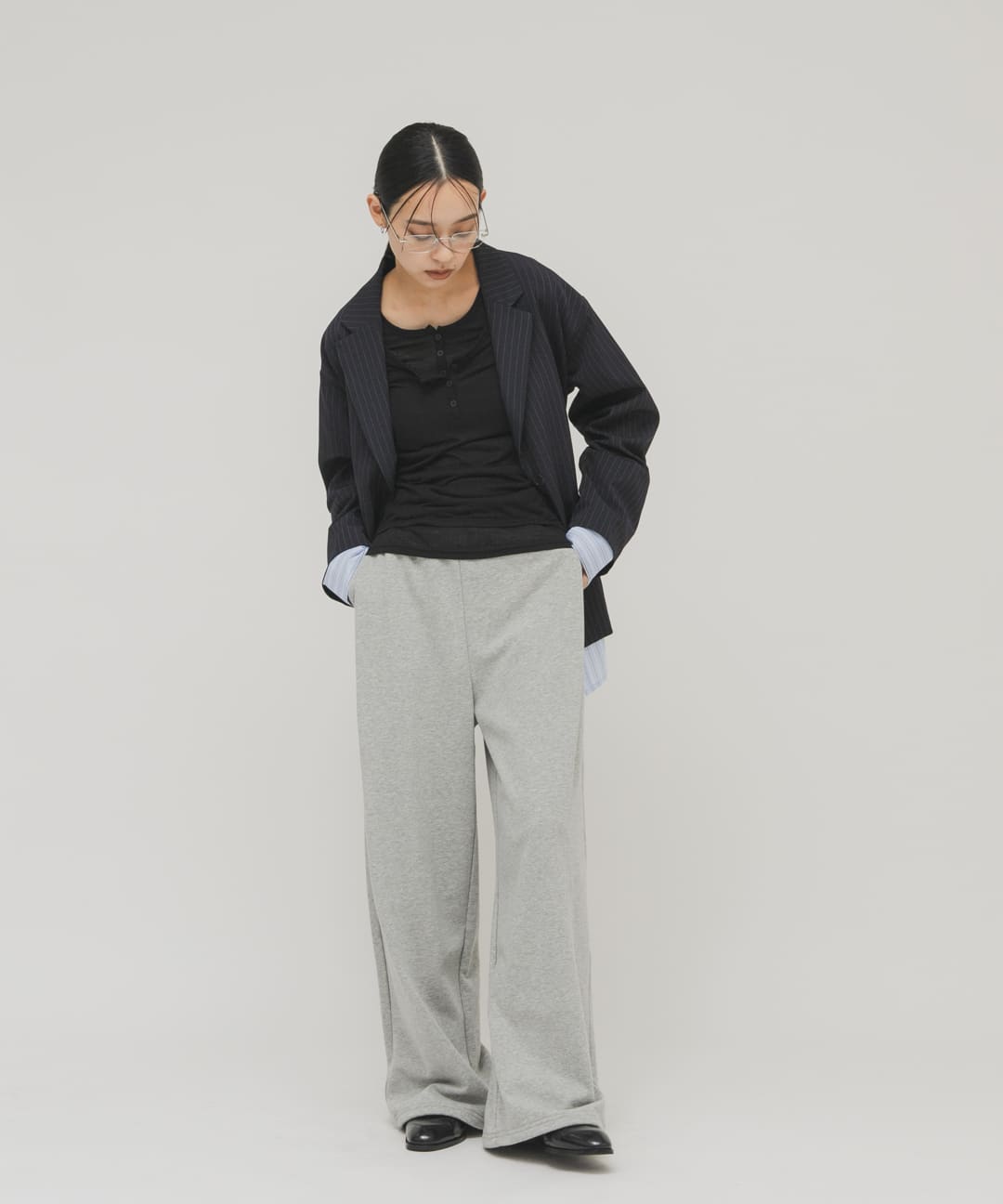 身長 : 163cm サイズ : one