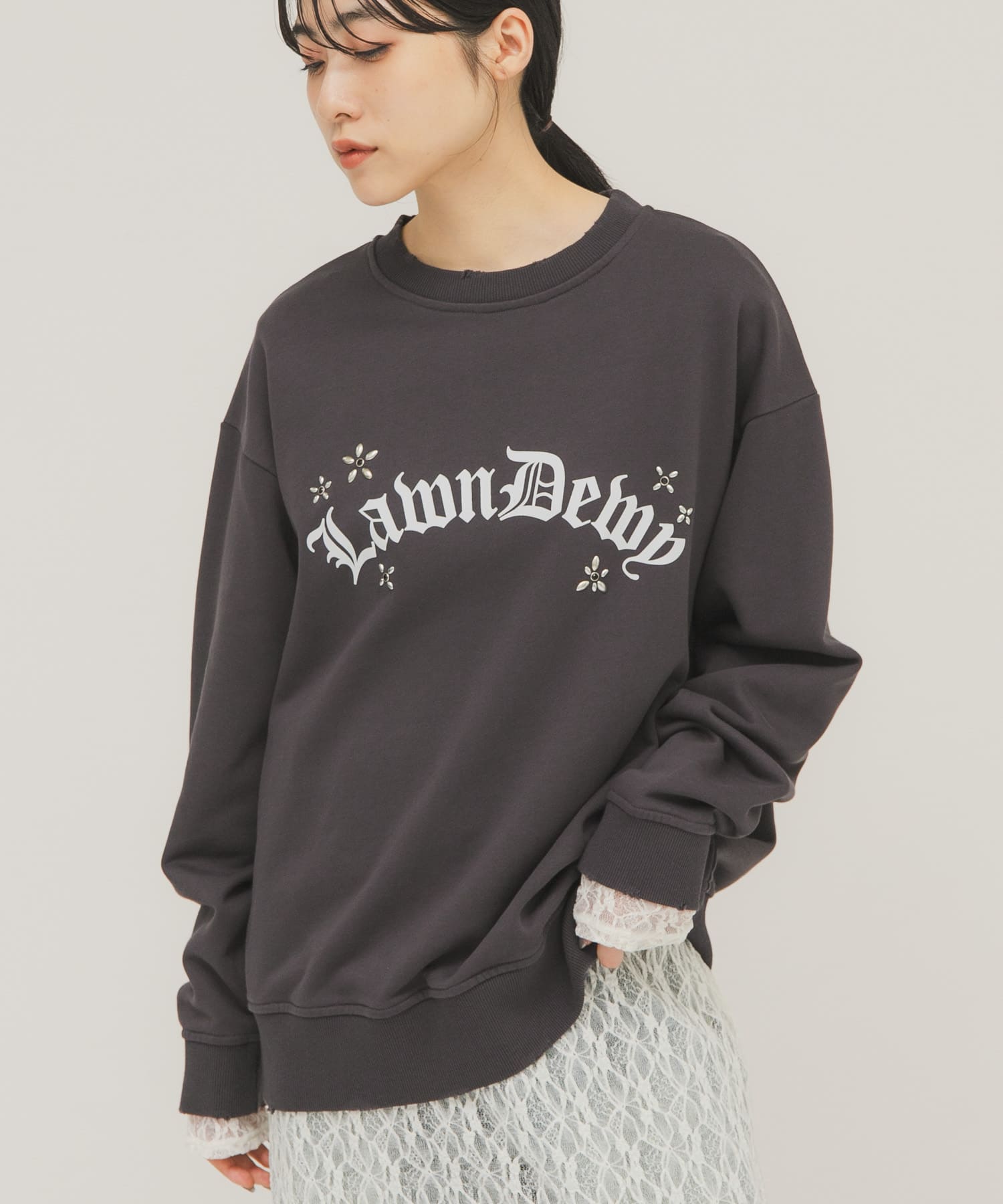 身長：160cm サイズ：one