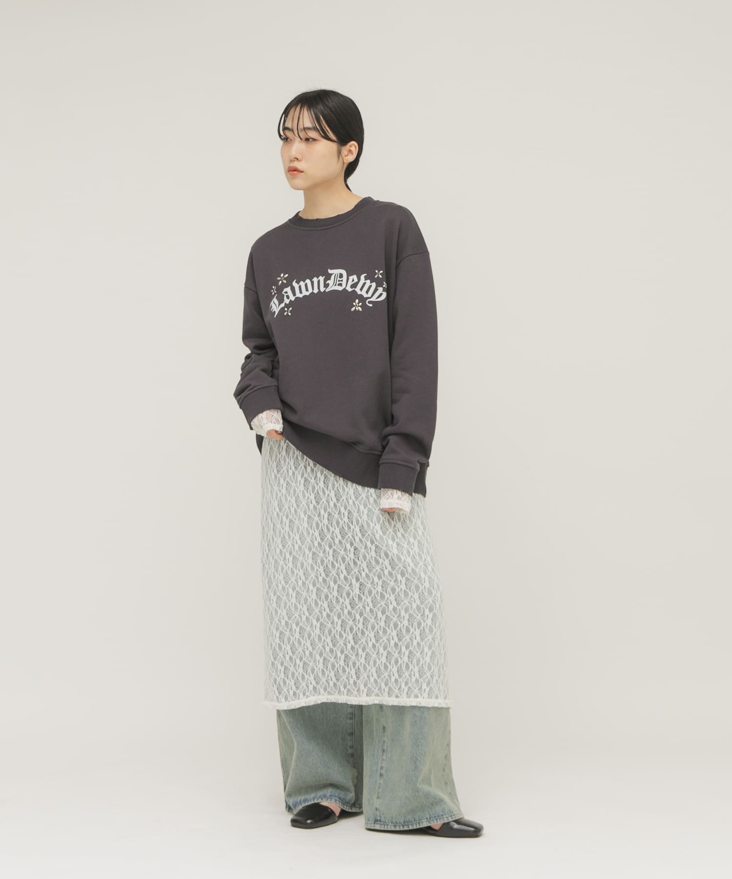 身長：160cm サイズ：one