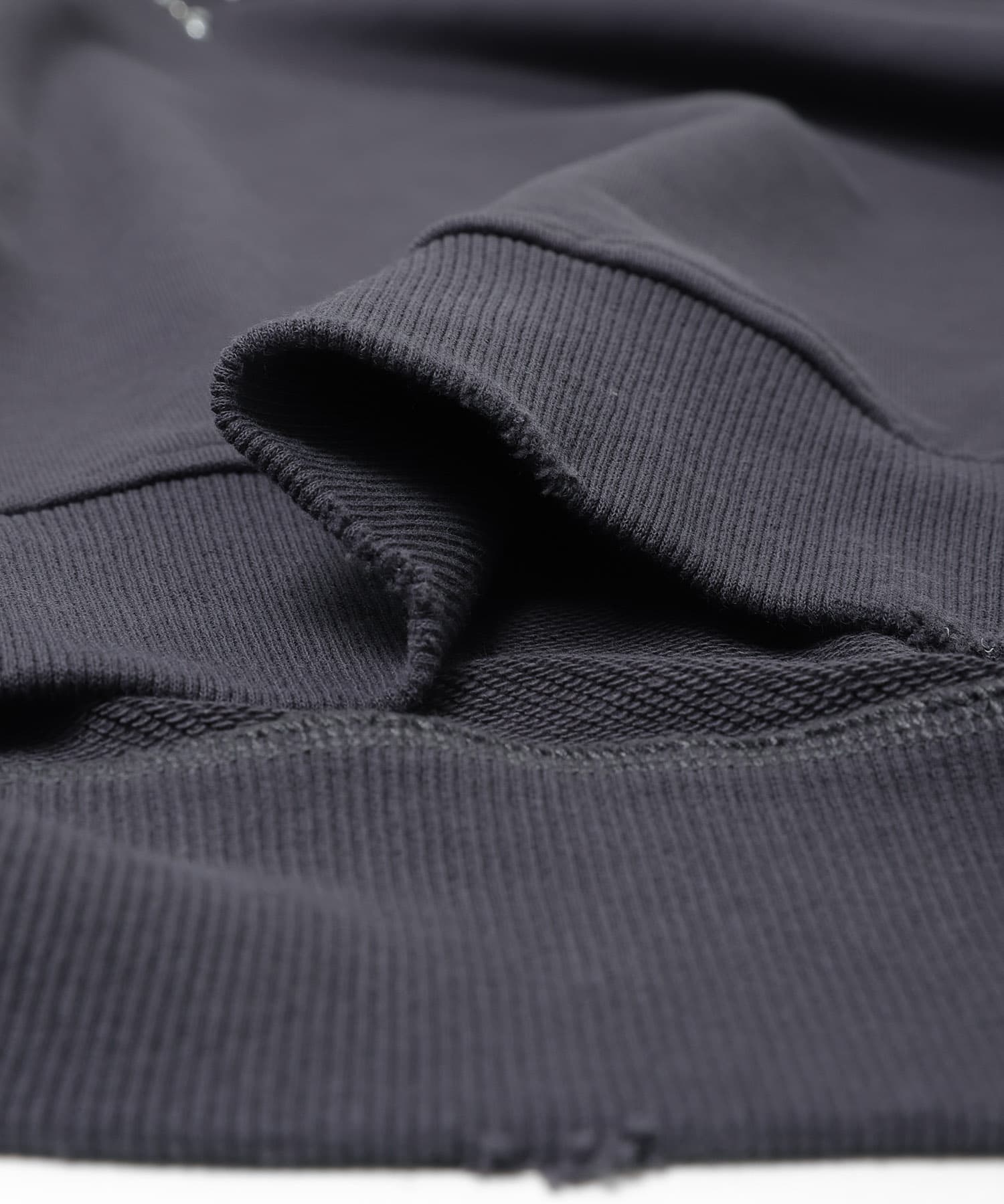 ルーズスタッズスウェット CHARCOAL One