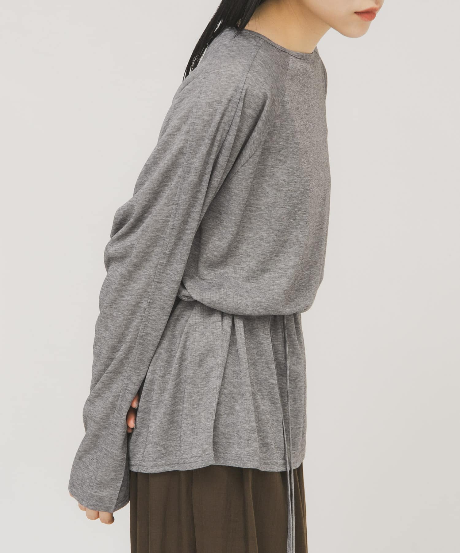 身長：160cm サイズ：one