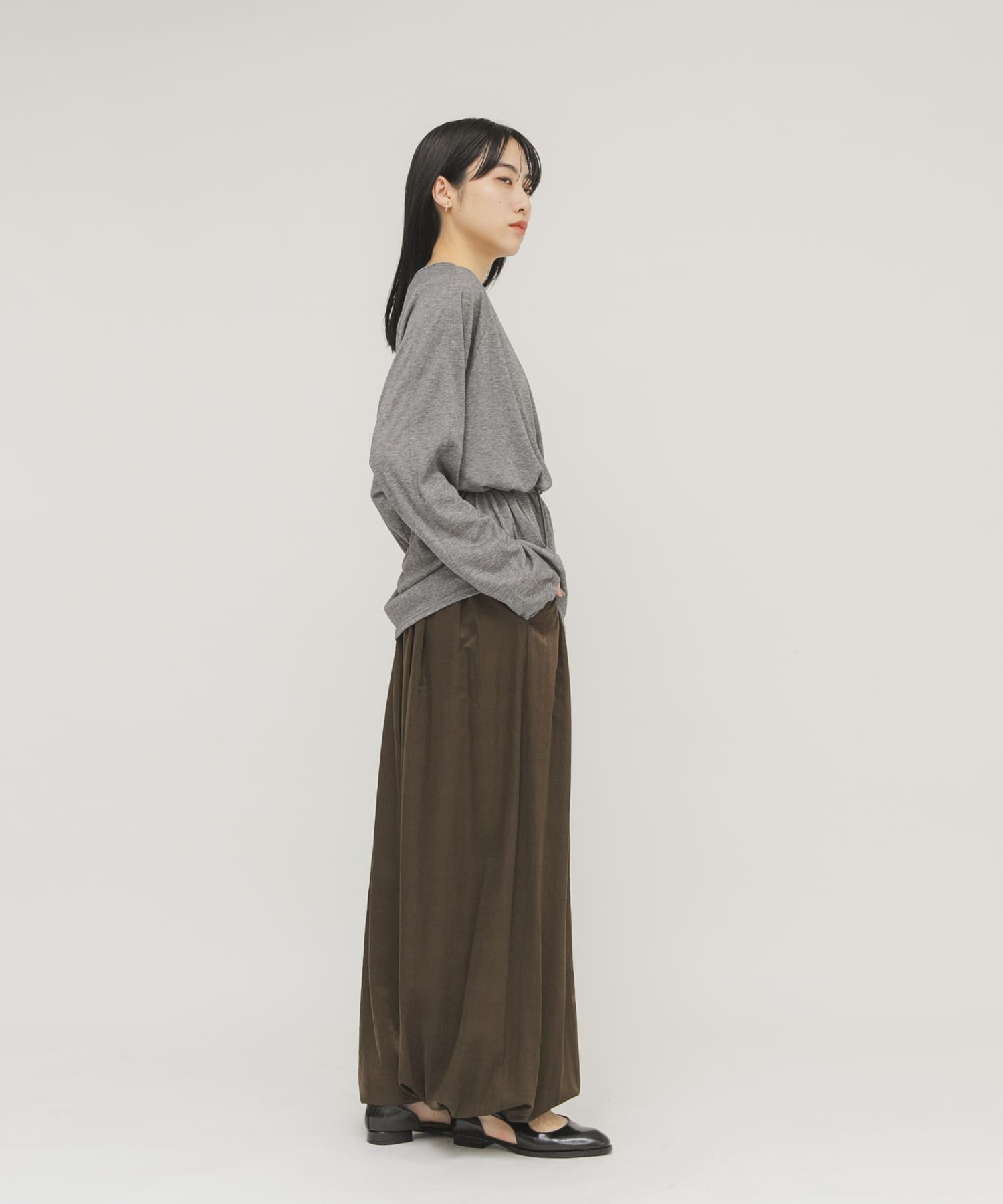 身長：160cm サイズ：one