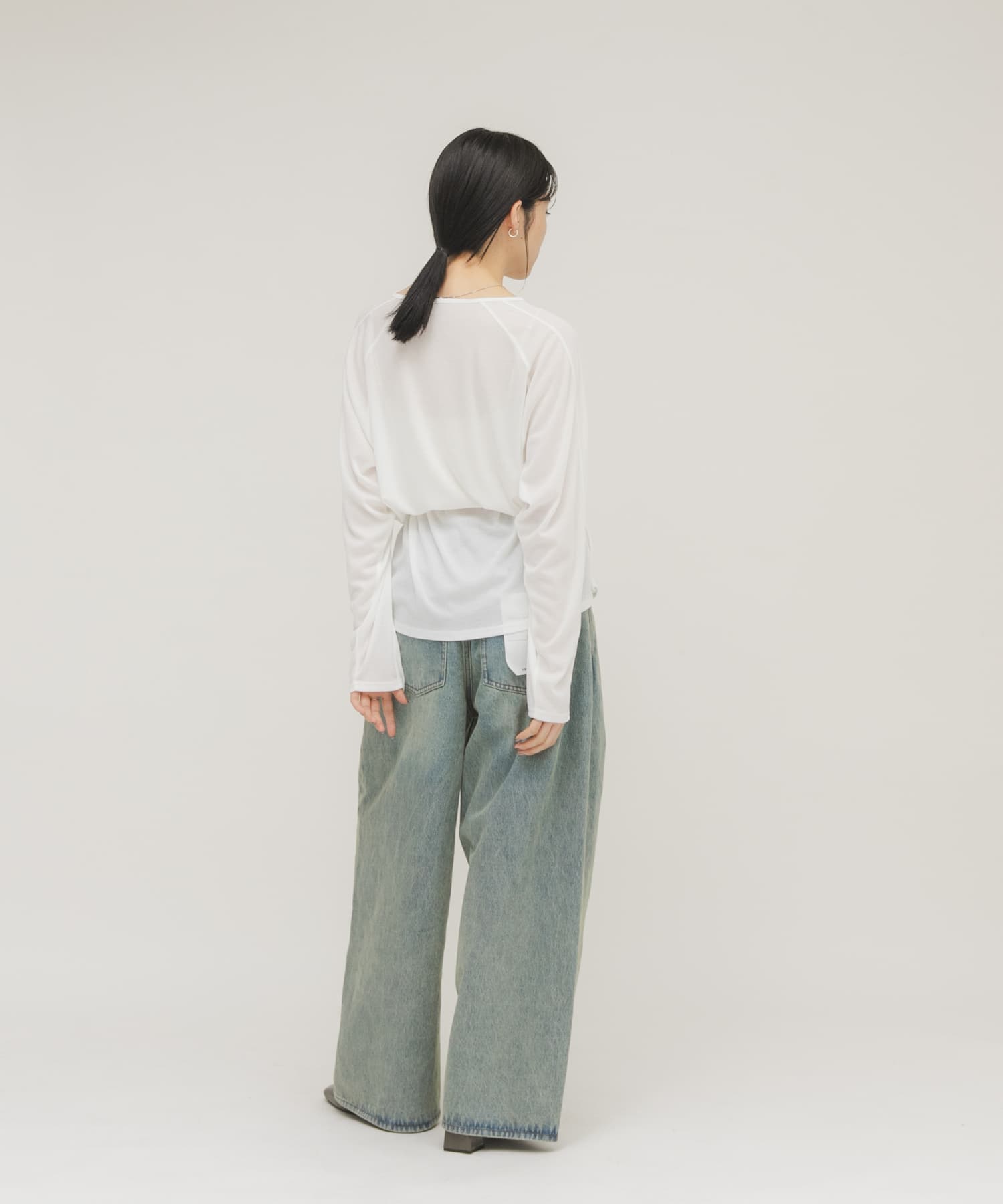 身長：160cm サイズ：one