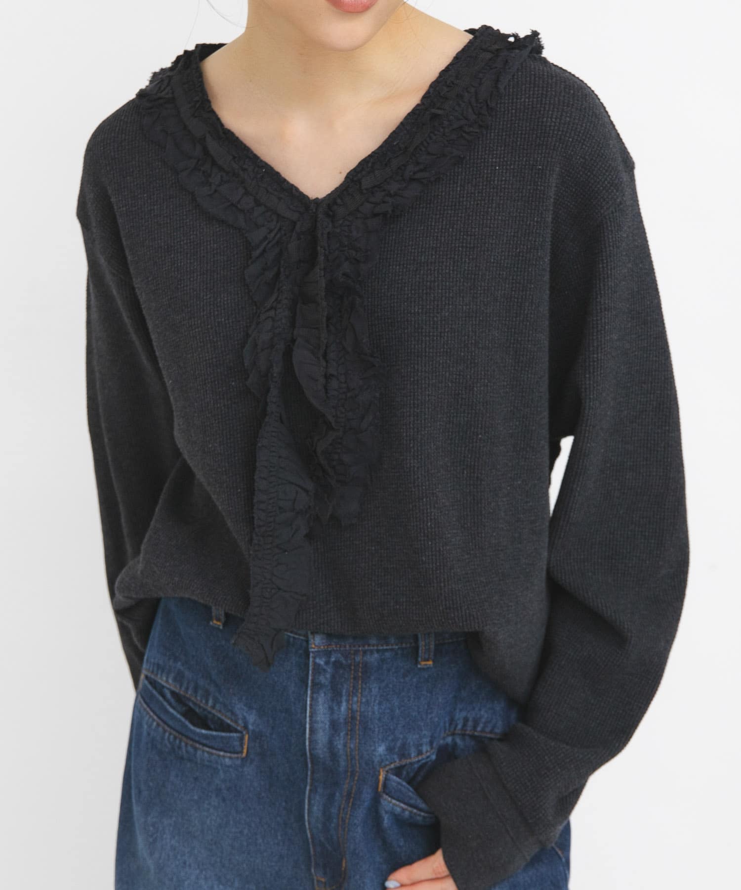 身長：160cm サイズ：one