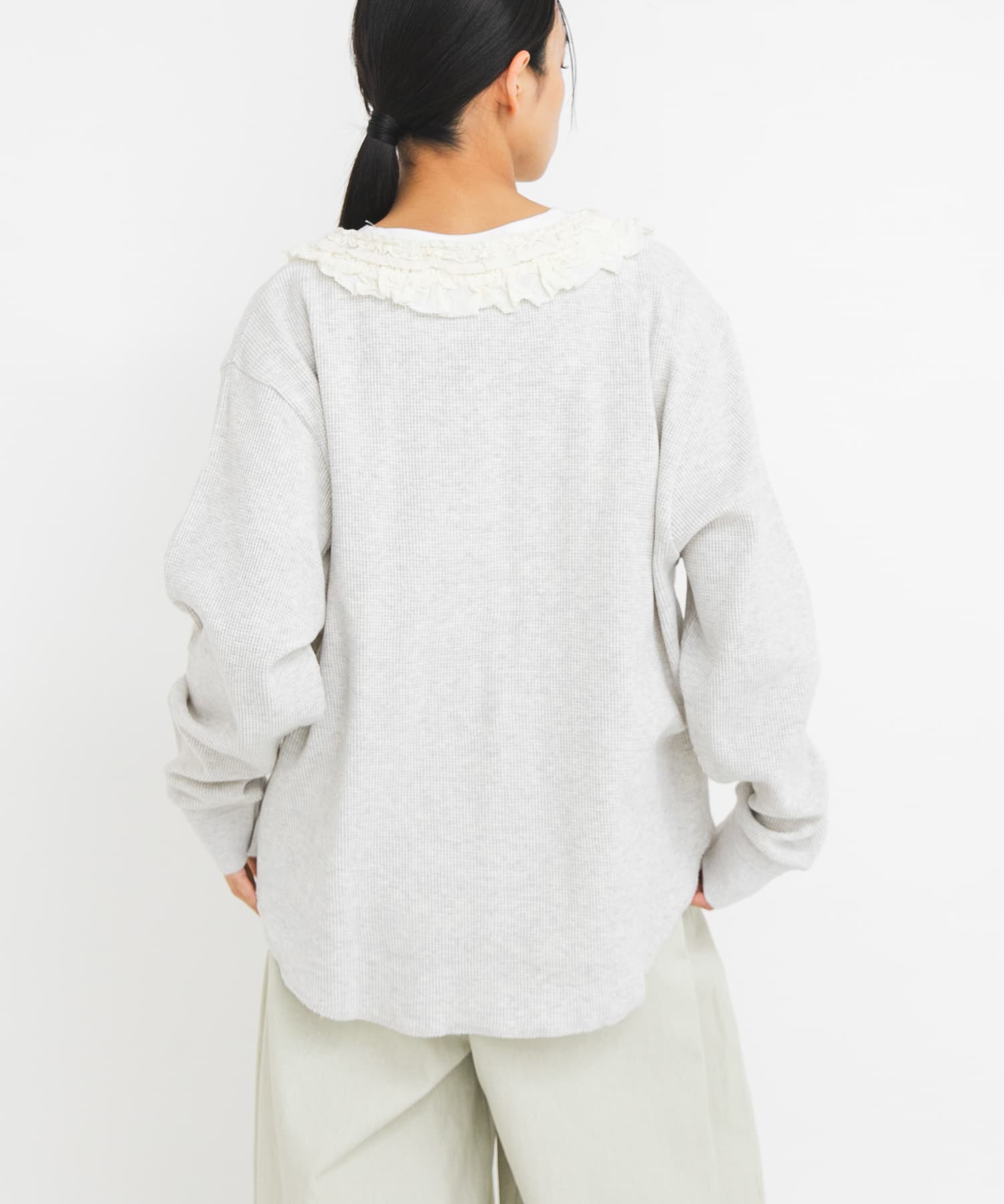 身長：163cm サイズ：one