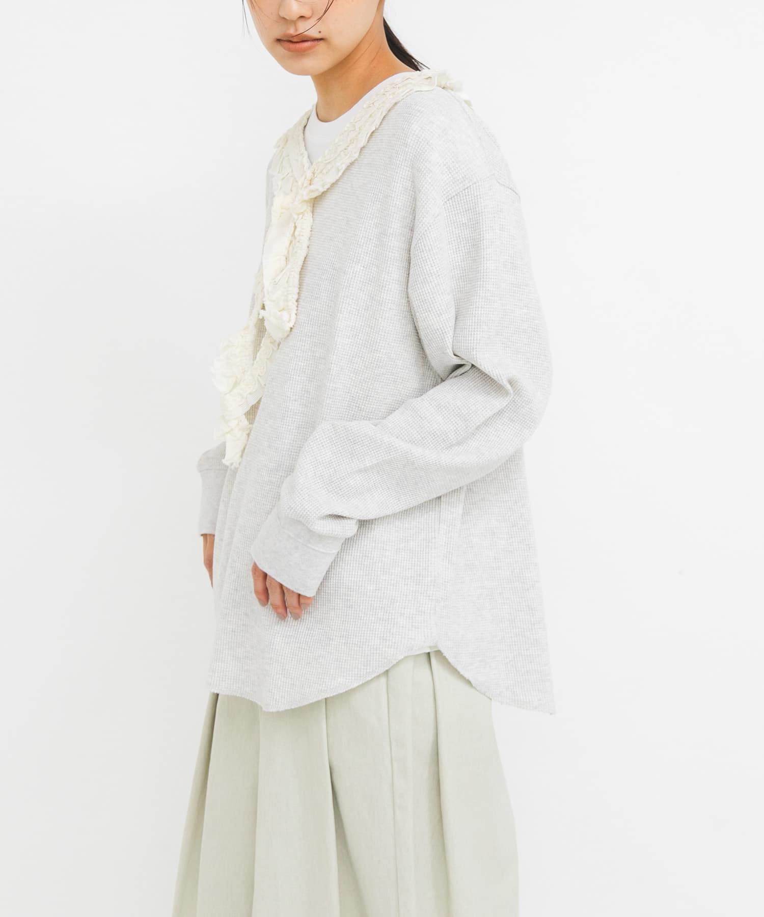 身長：163cm サイズ：one