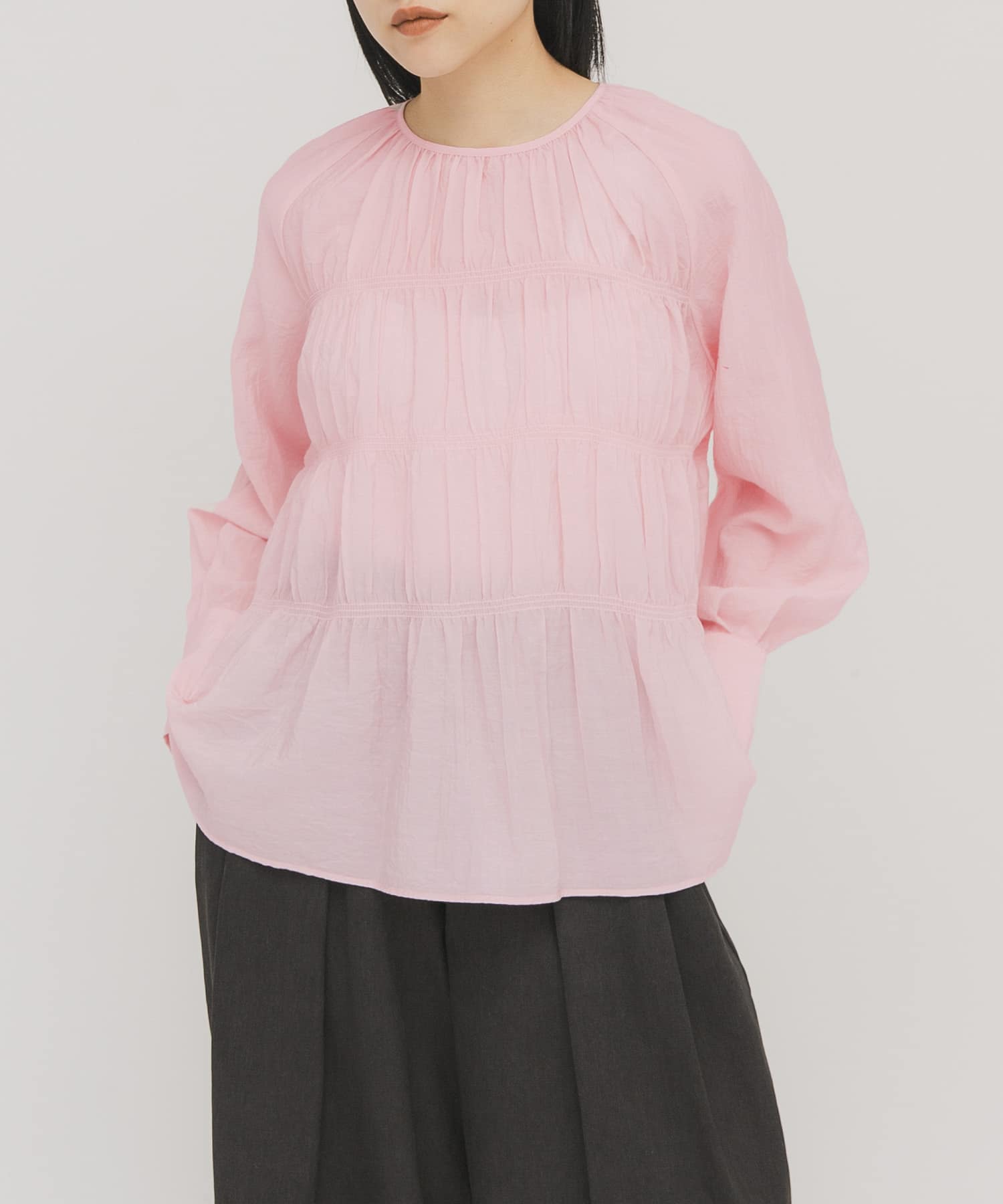 身長：160cm サイズ：one