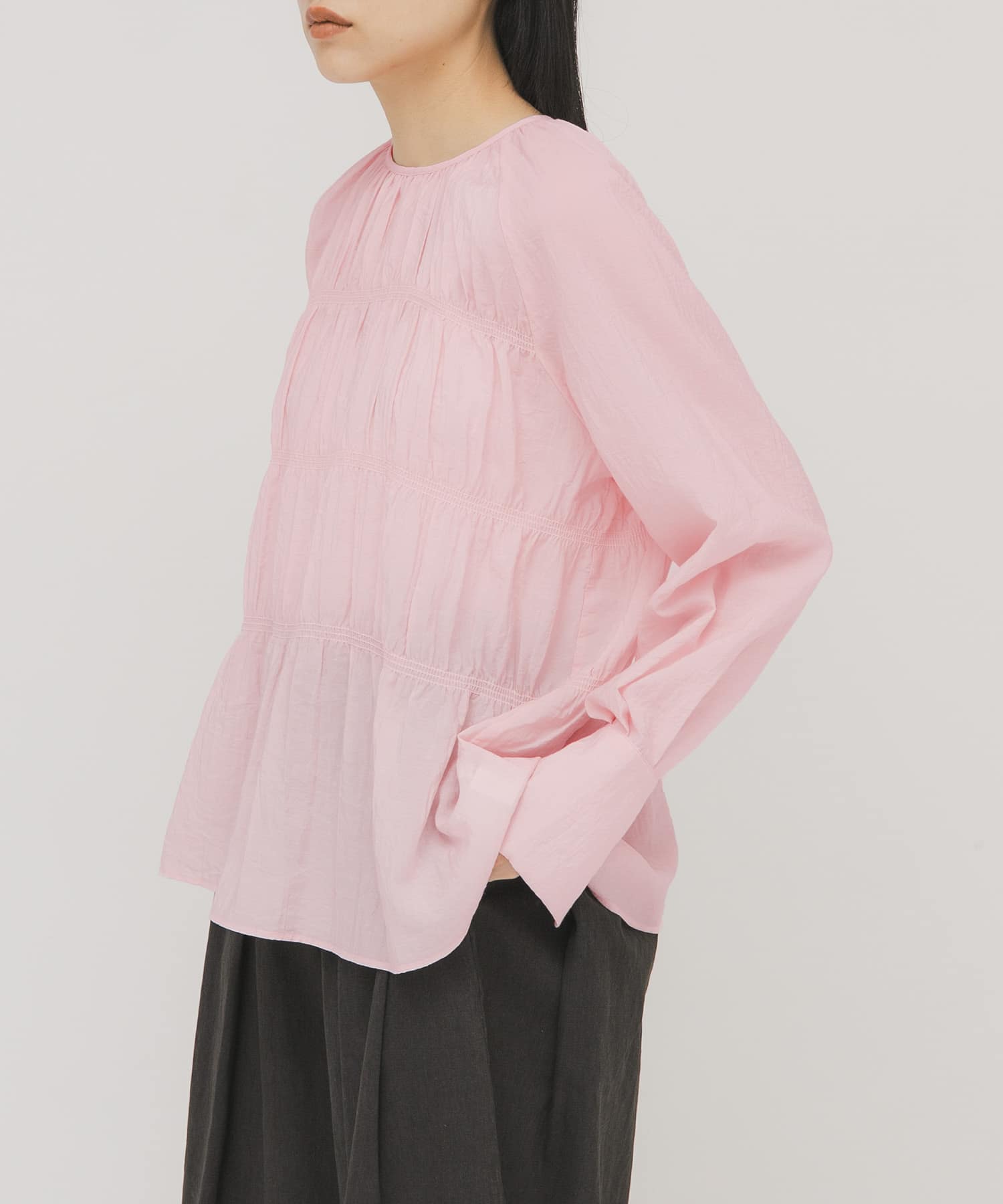 身長：160cm サイズ：one