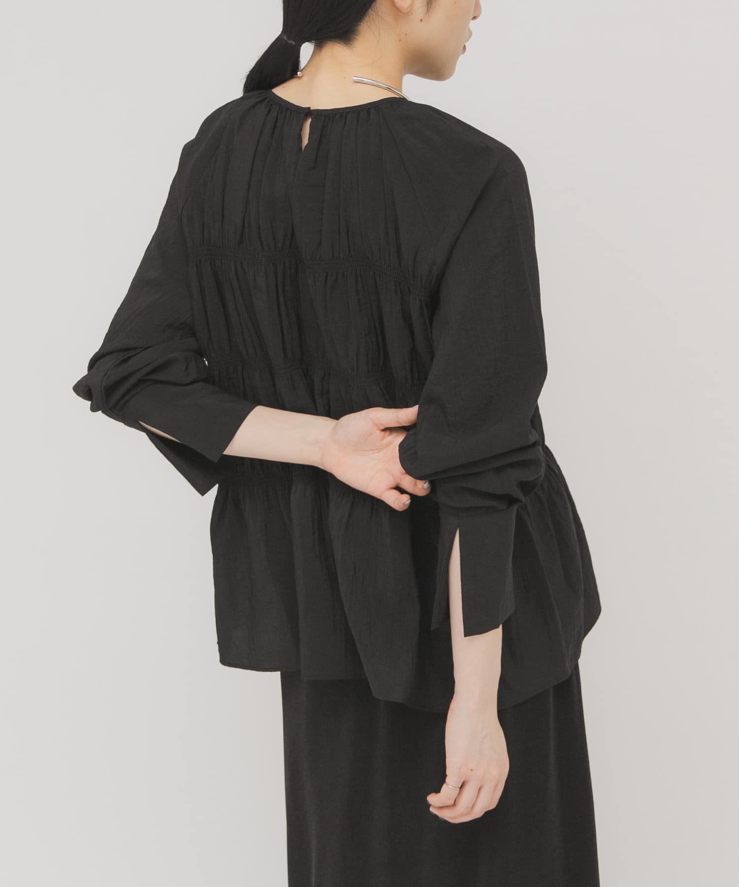 身長：160cm サイズ：one
