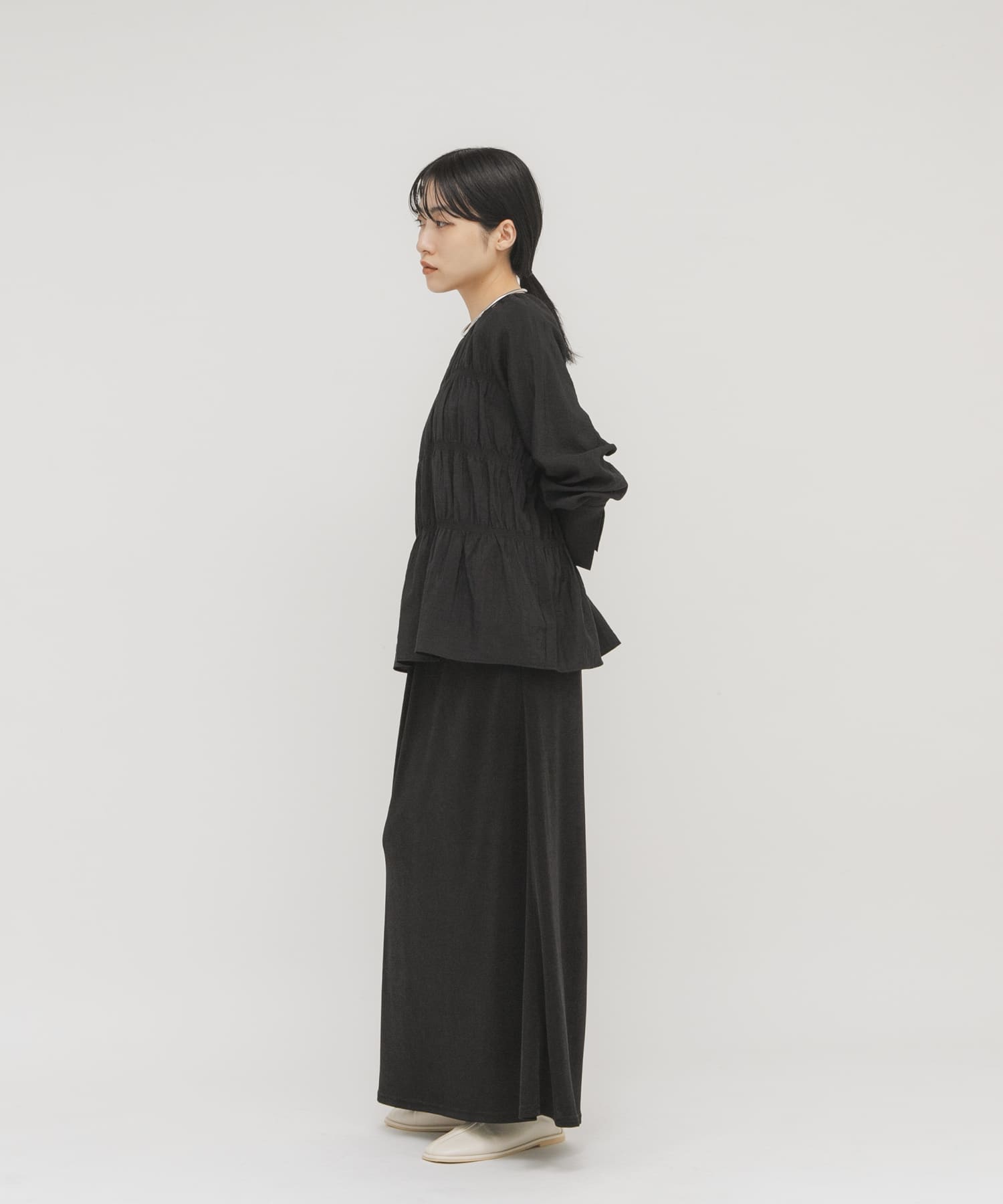 身長：160cm サイズ：one