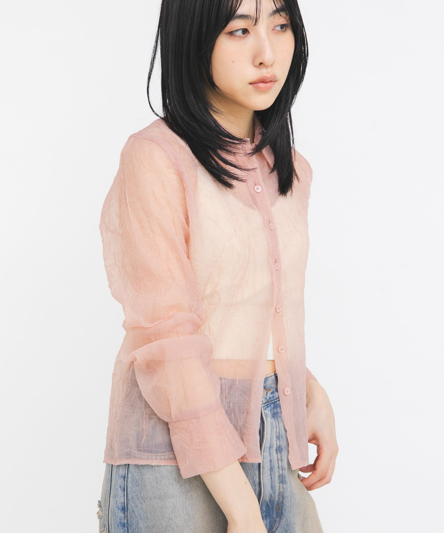 身長：160cm サイズ：one
