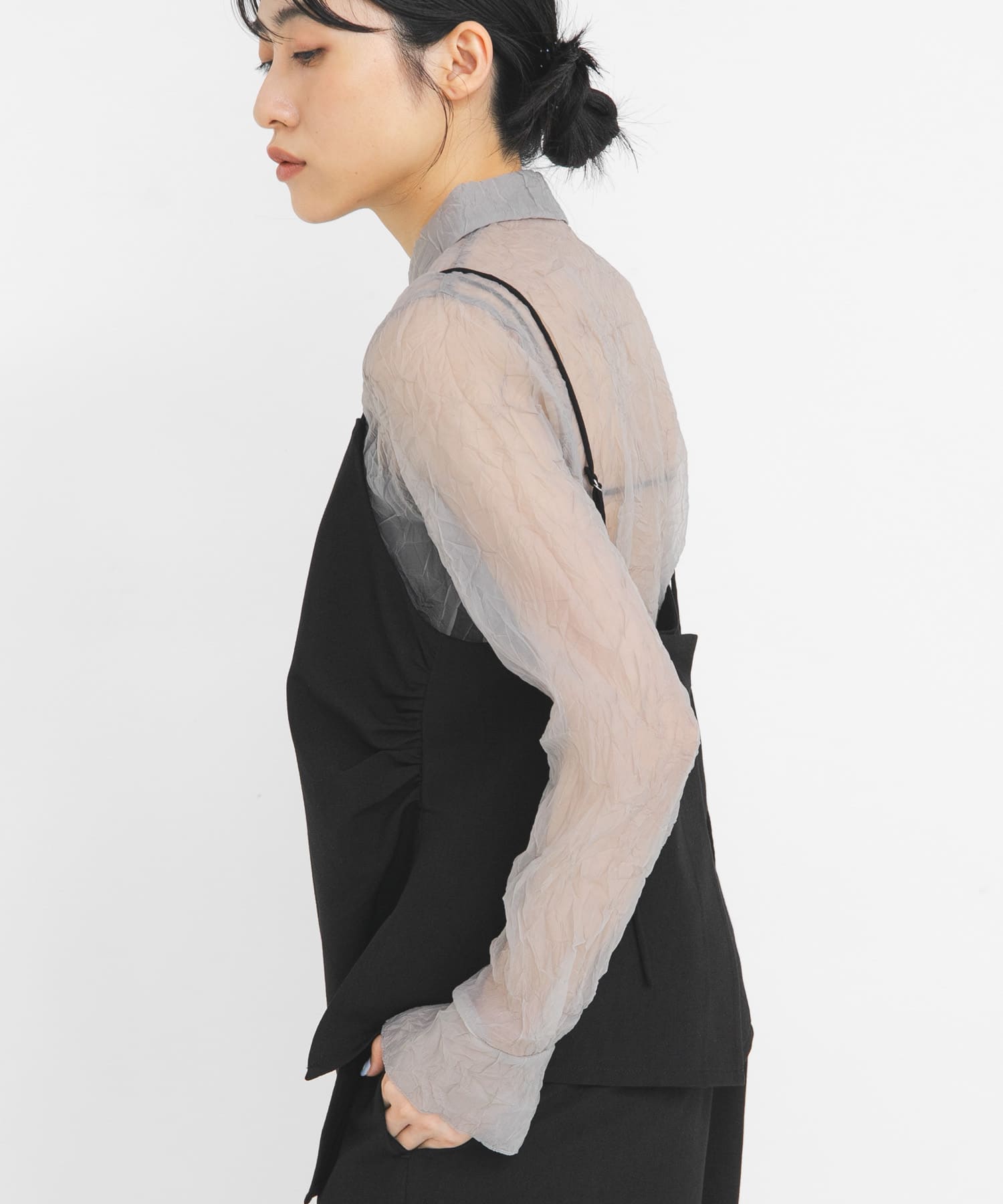 身長：160cm サイズ：one