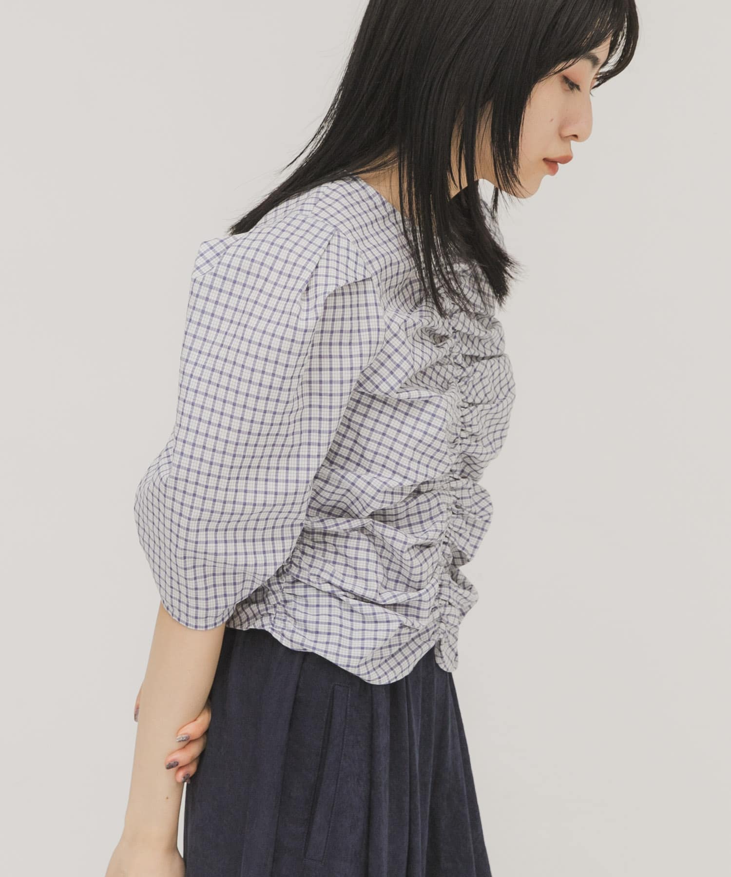 身長：160cm サイズ：one