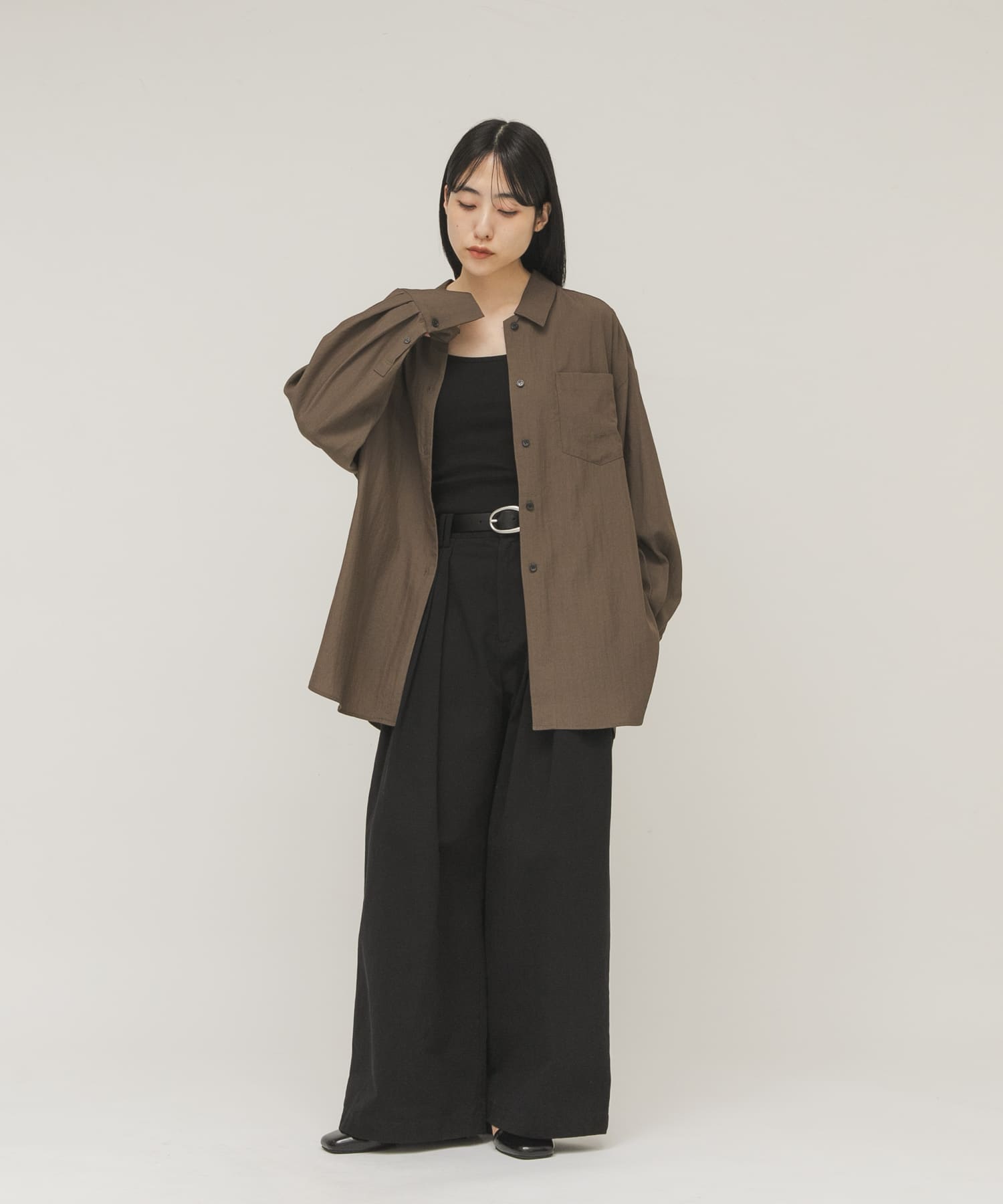 身長：160cm サイズ：one