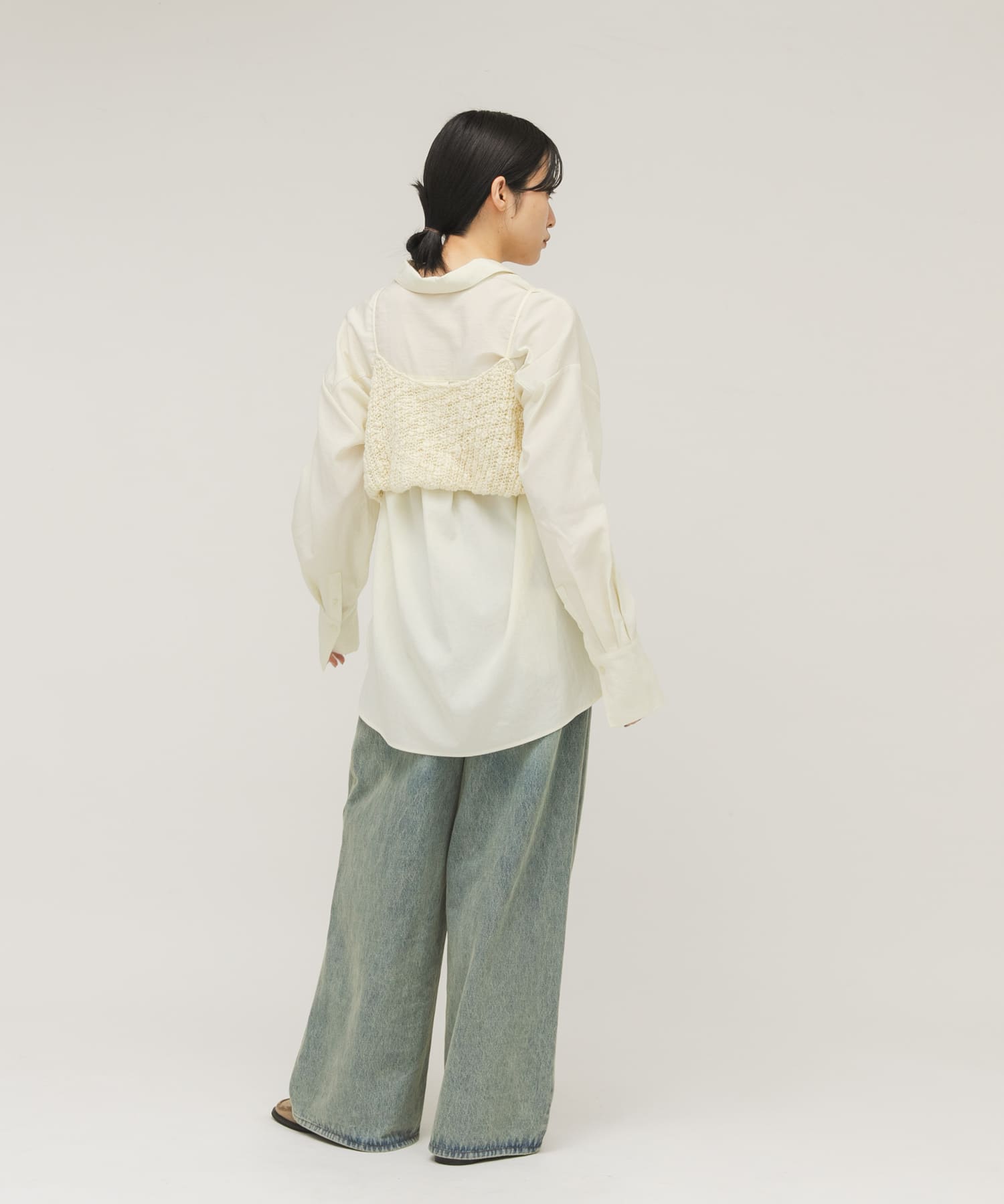 身長：160cm サイズ：one