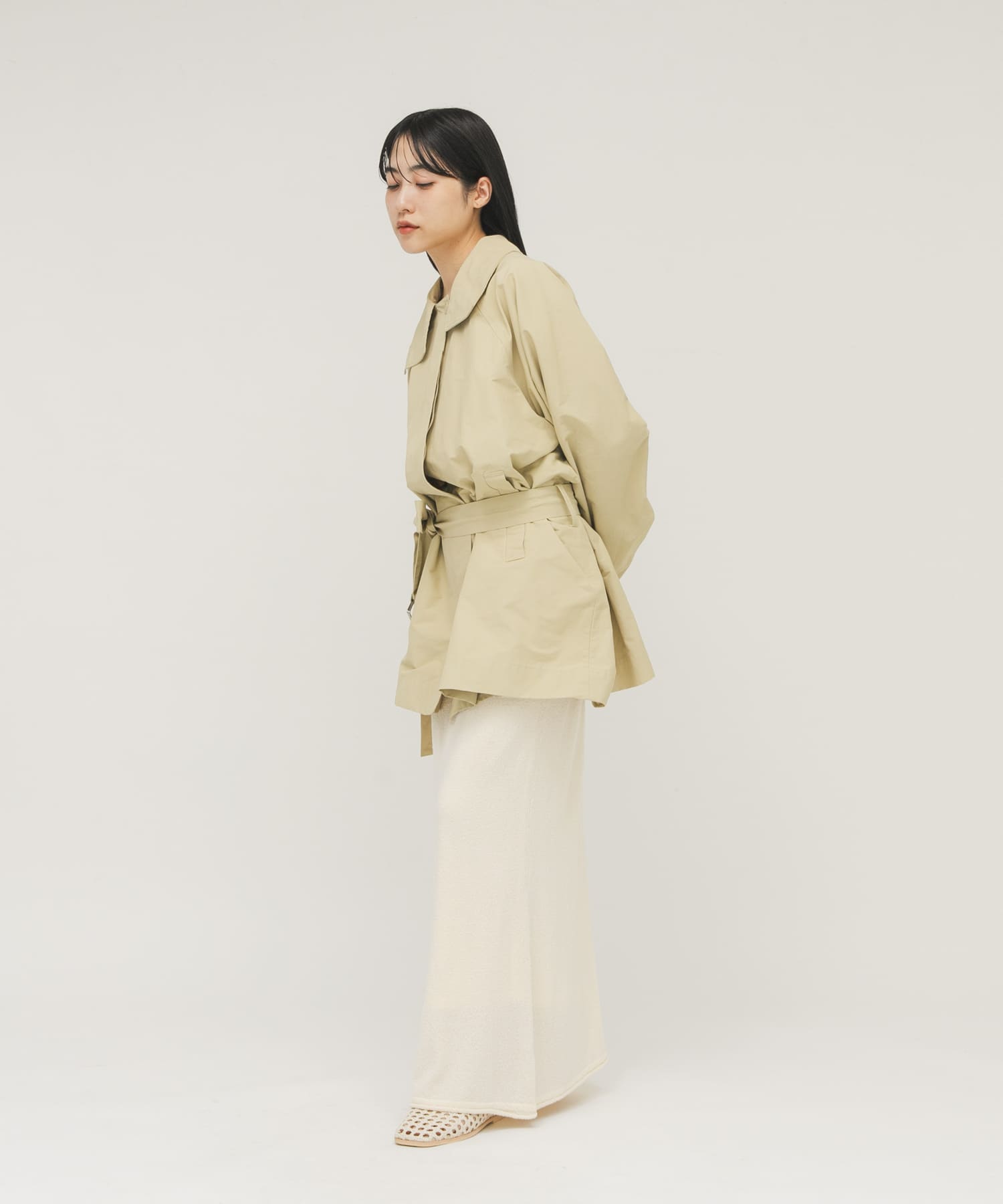 身長：160cm サイズ：one