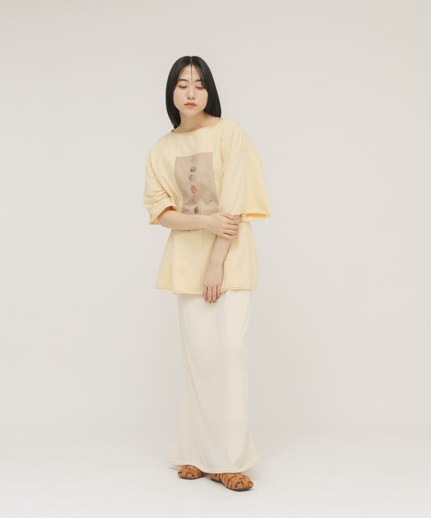 身長：160cm サイズ：one