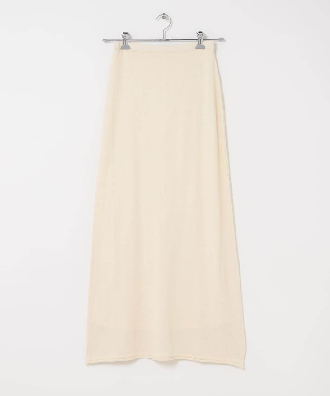 Iラインニットスカート IVORY One