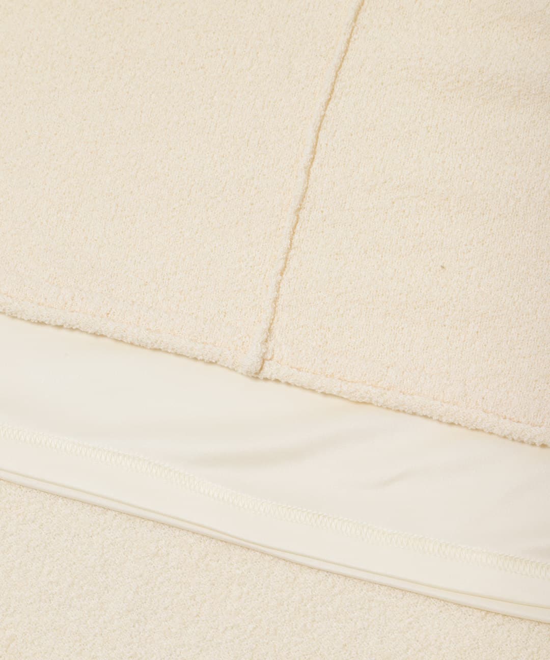 Iラインニットスカート IVORY One