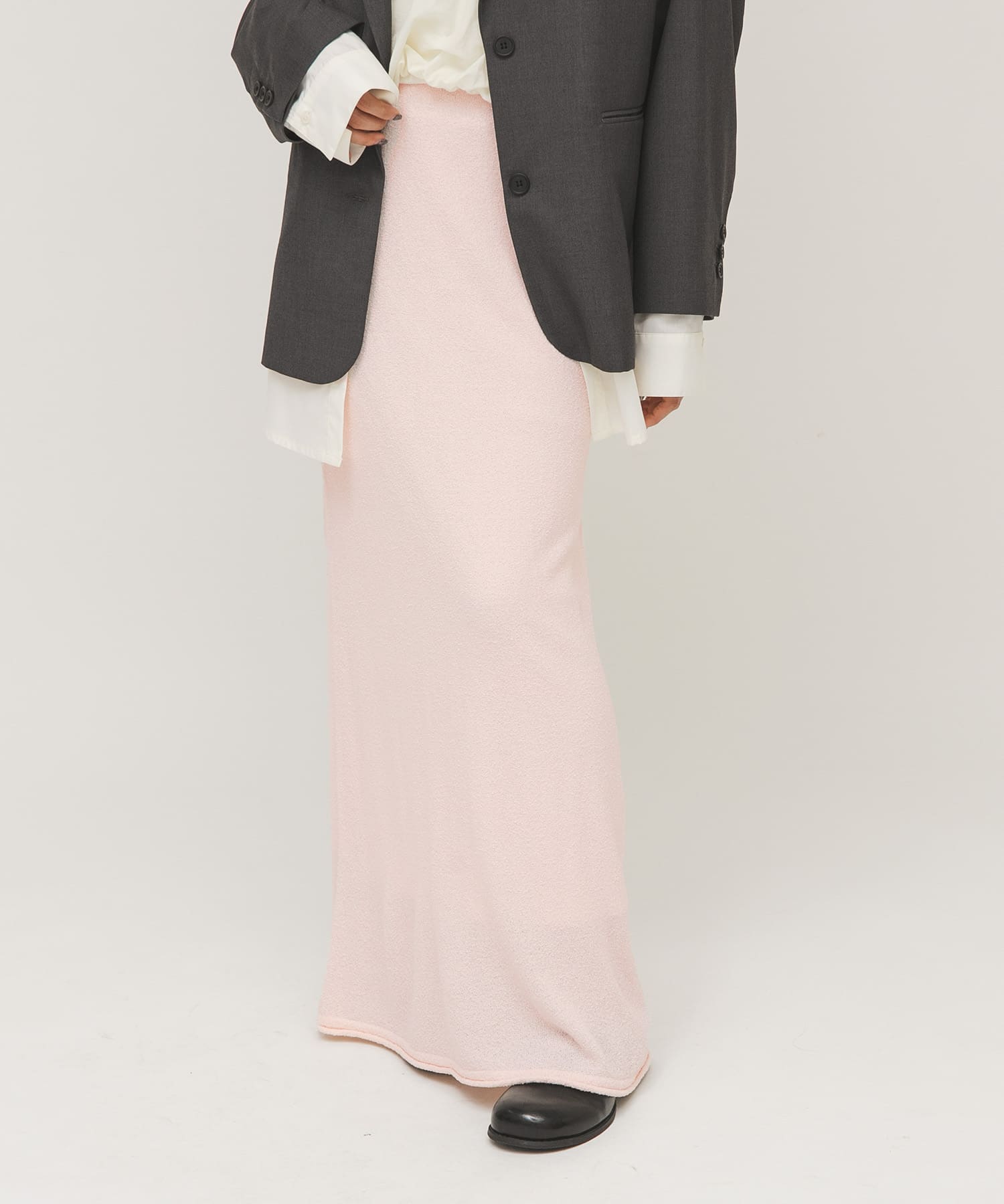 Iラインニットスカート