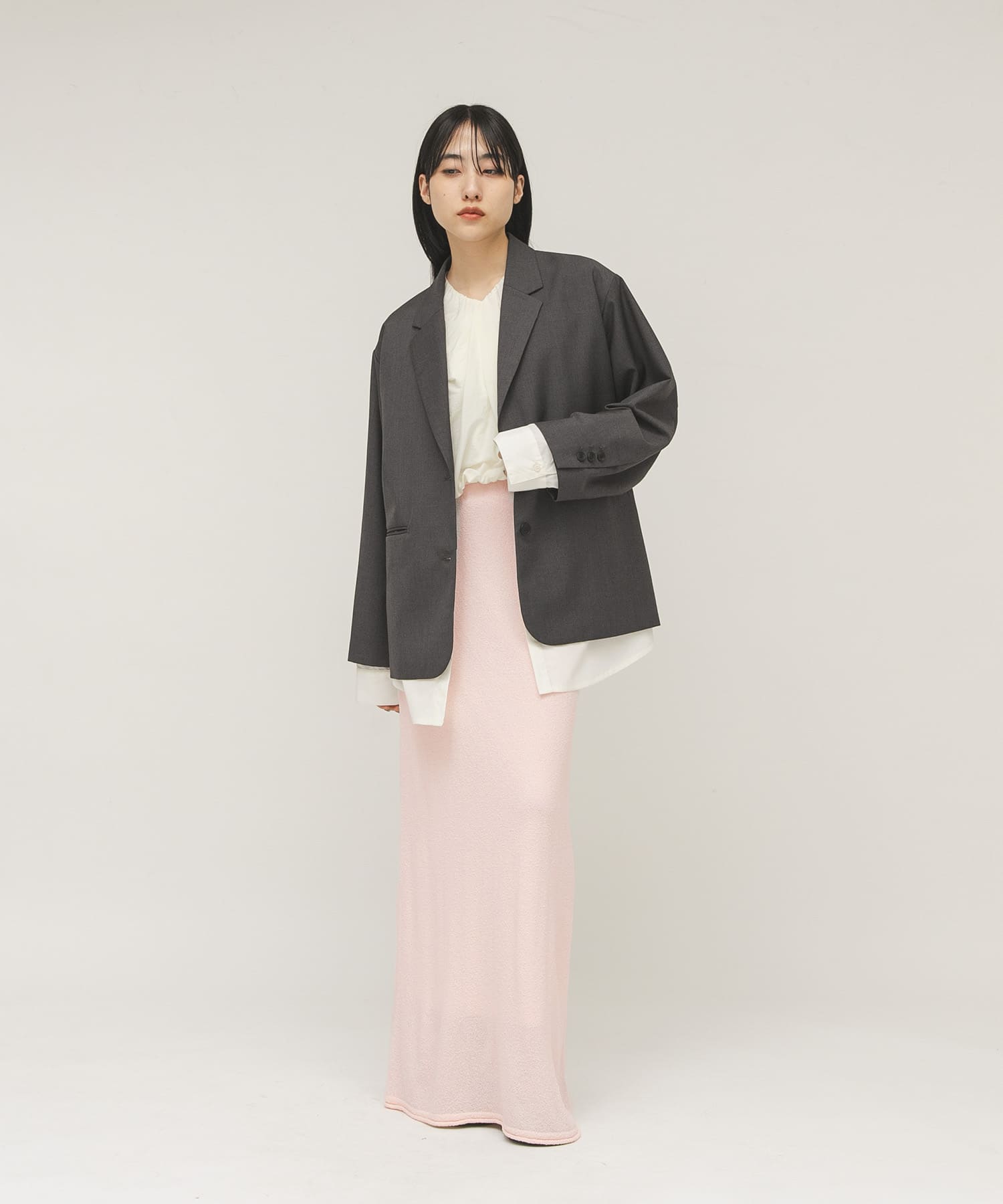 身長：160cm サイズ：one