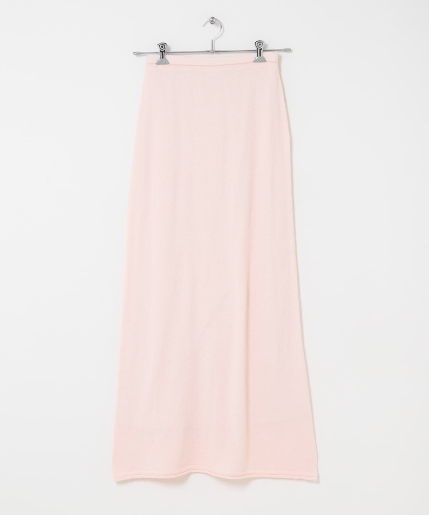 Iラインニットスカート L.PINK One