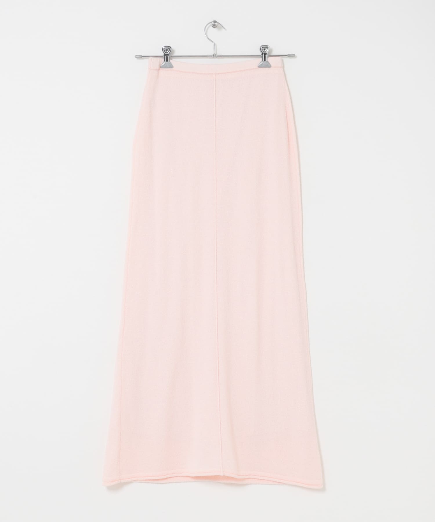 Iラインニットスカート L.PINK One